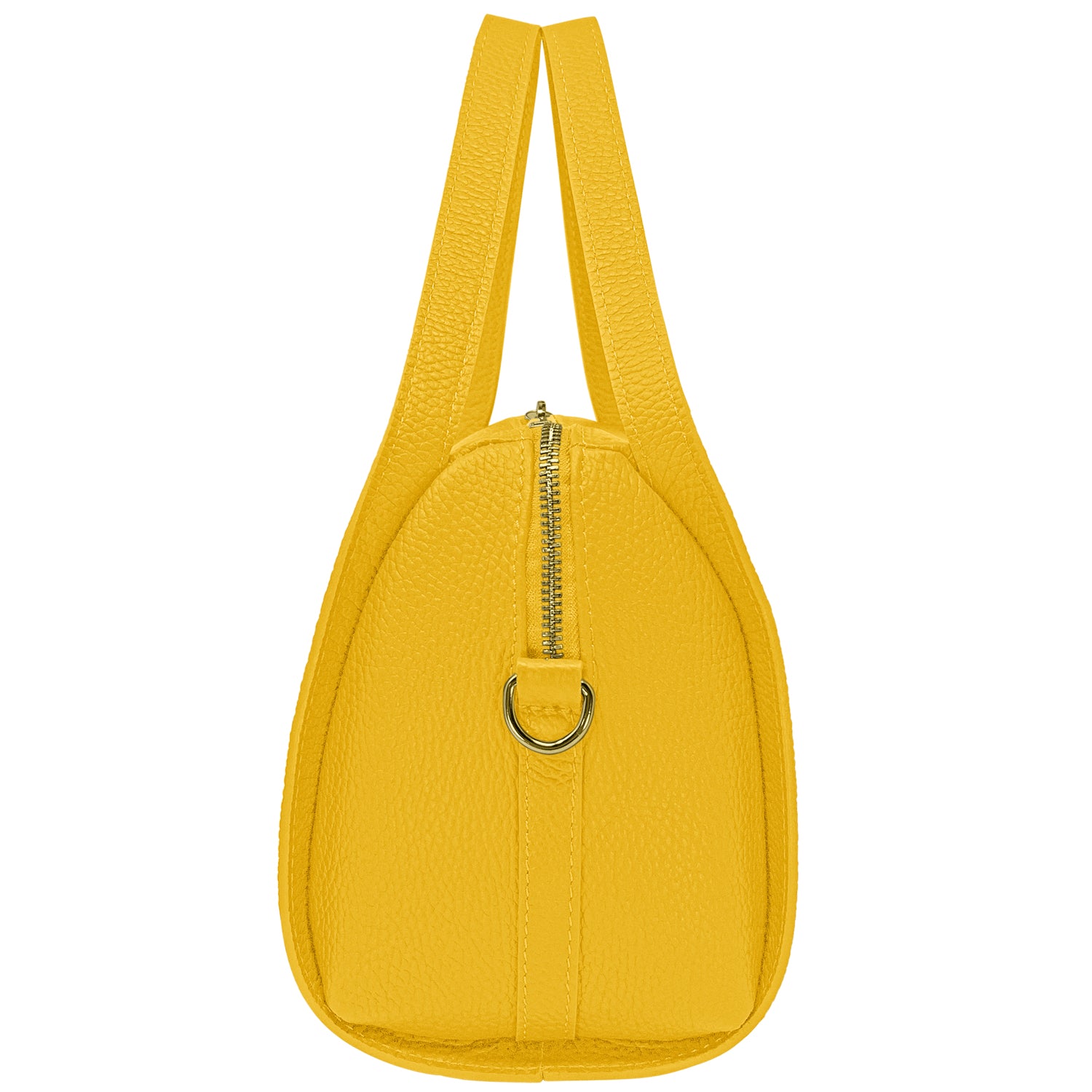 Borsa Donna a Mano con Tracolla, In Vera Pelle Morbida, Made in Italy, Modello Anette