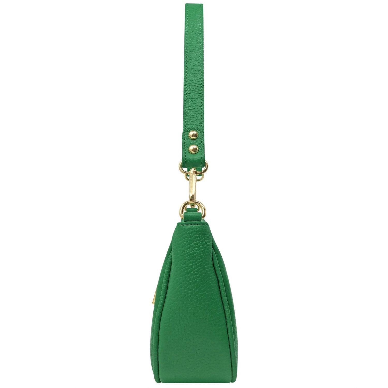 Borsa Donna a Tracolla e Spalla, In Vera Pelle, Made in Italy, Modello Isa