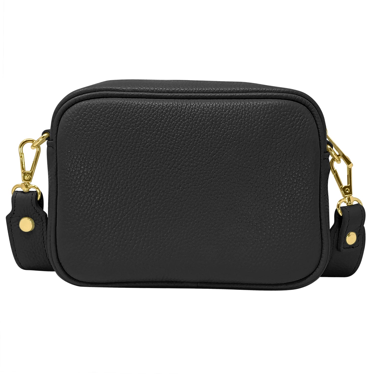 Borsa Donna a Tracolla, In Vera Pelle, Made in Italy, Modello Ginevra