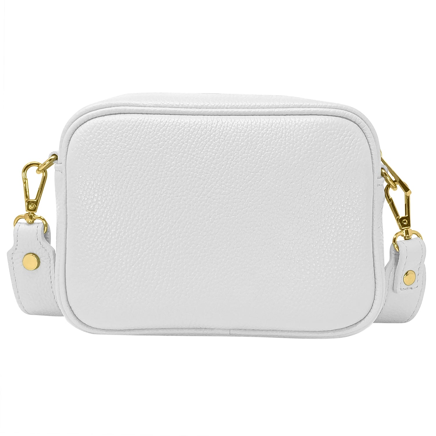 Borsa Donna a Tracolla, In Vera Pelle, Made in Italy, Modello Ginevra
