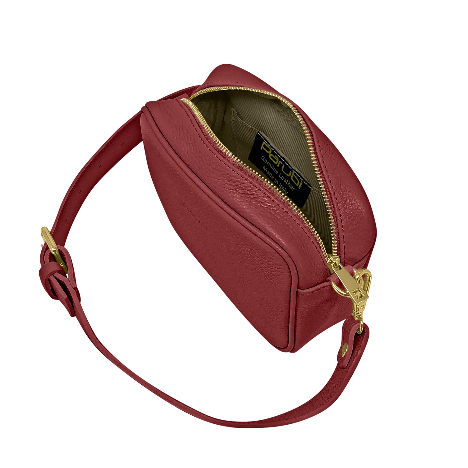 Borsa Donna a Tracolla, In Vera Pelle, Made in Italy, Modello Ginevra