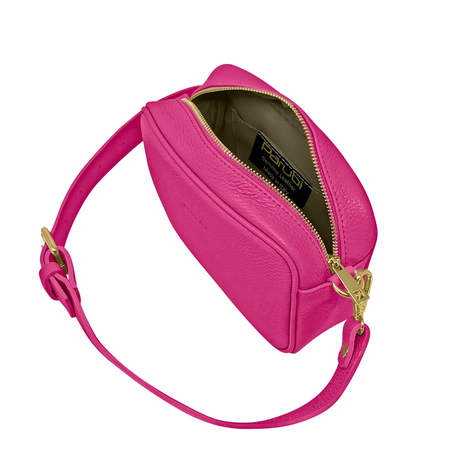 Borsa Donna a Tracolla, In Vera Pelle, Made in Italy, Modello Ginevra