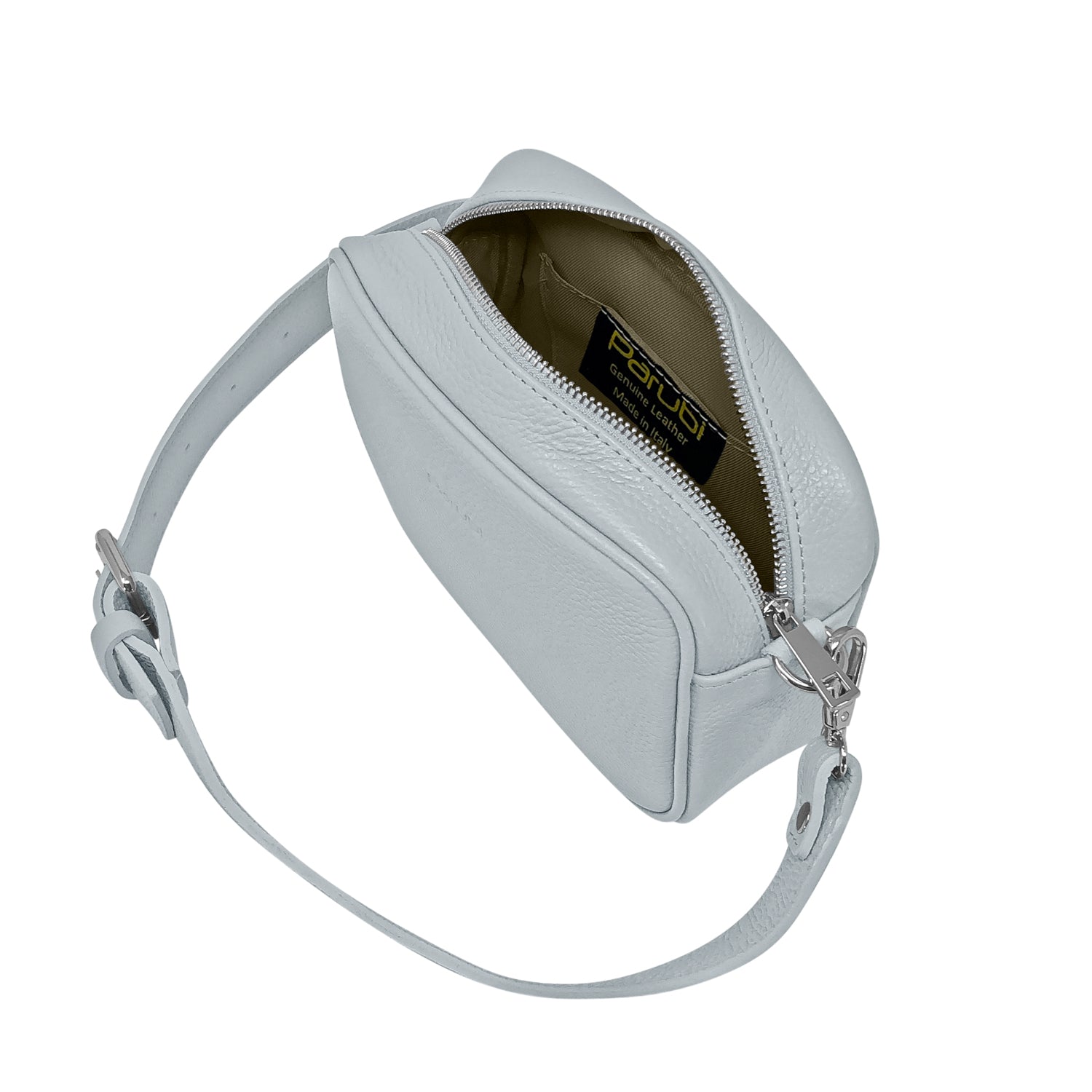 Borsa Donna a Tracolla, In Vera Pelle, Made in Italy, Modello Ginevra