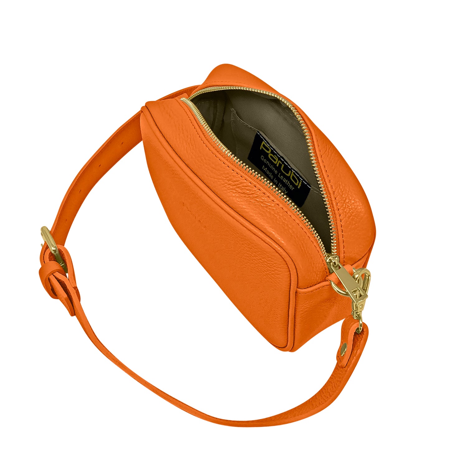 Borsa Donna a Tracolla, In Vera Pelle, Made in Italy, Modello Ginevra