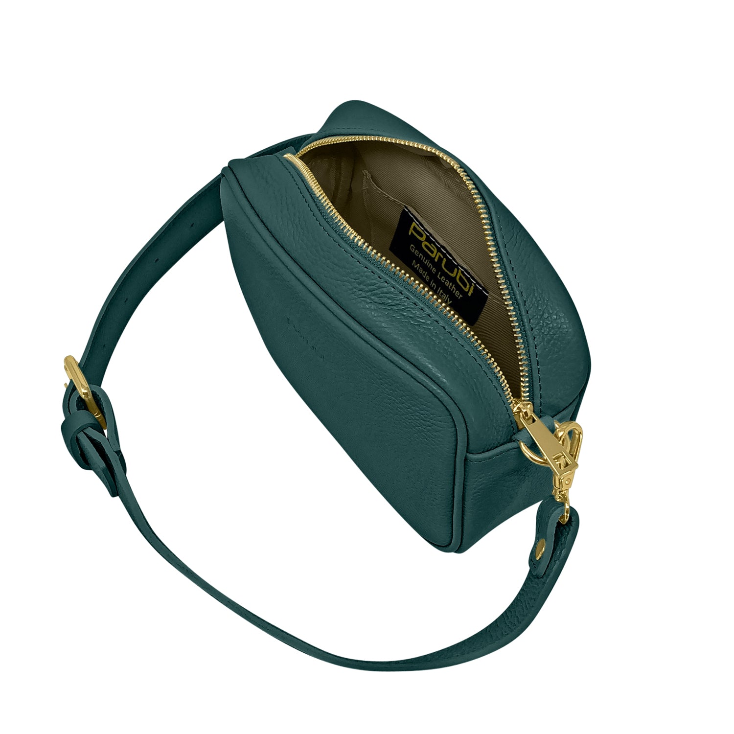 Borsa Donna a Tracolla, In Vera Pelle, Made in Italy, Modello Ginevra