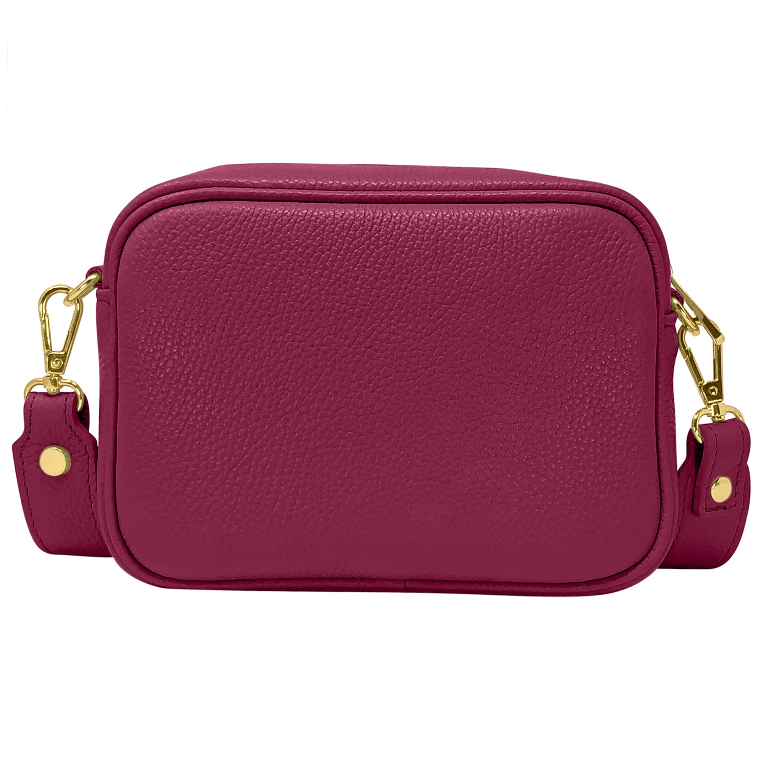 Borsa Donna a Tracolla, In Vera Pelle, Made in Italy, Modello Ginevra
