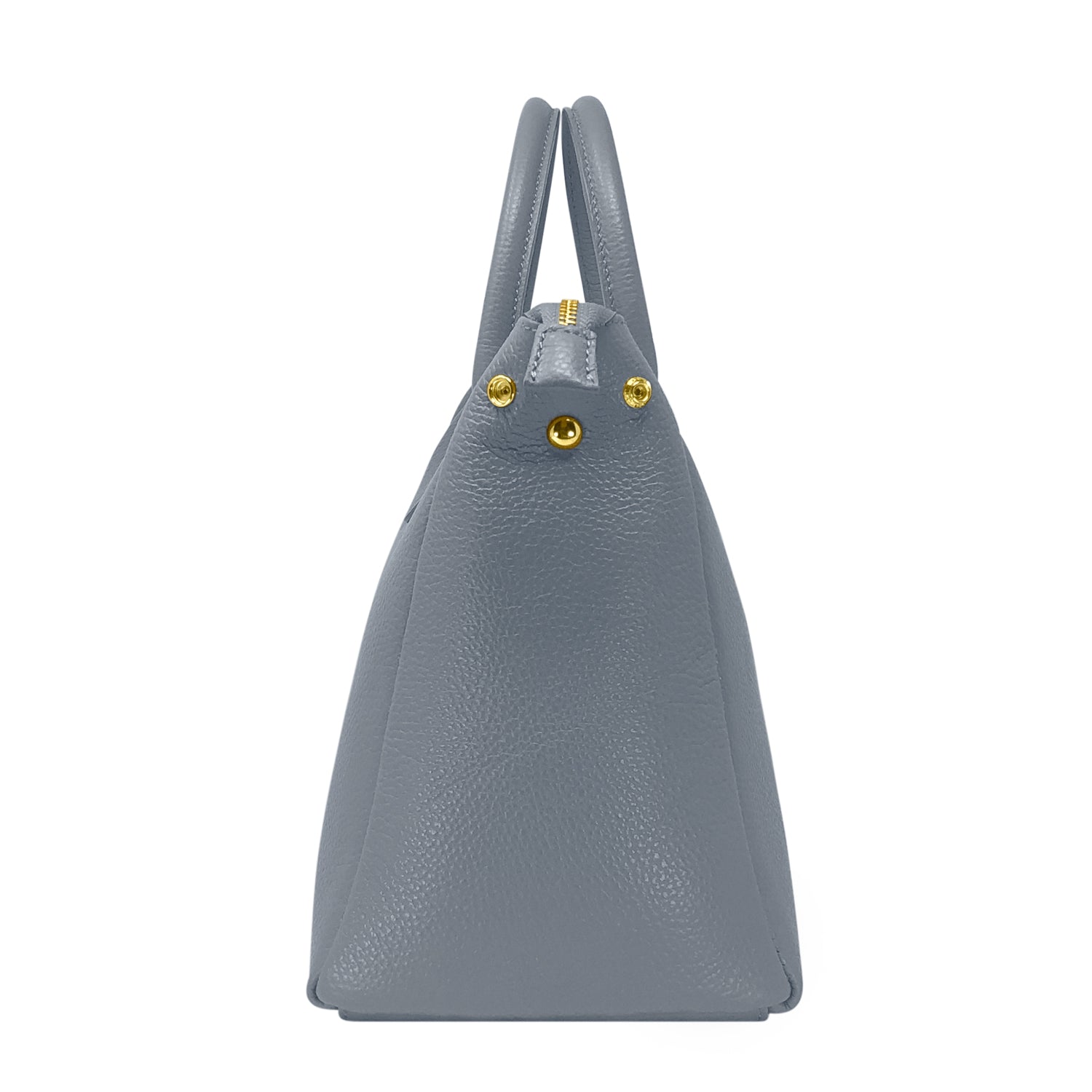Borsa Donna a Mano con Tracolla, In Vera Pelle Morbida, Made in Italy, Modello Ada