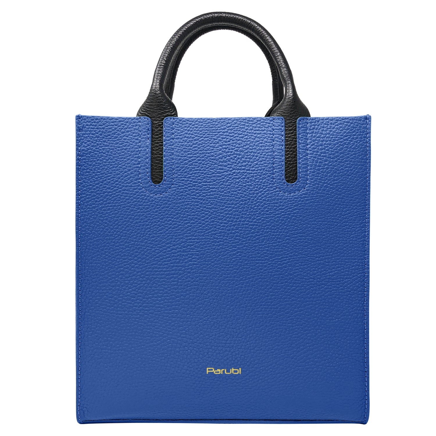Borsa Donna a Mano con Tracolla, In Vera Pelle Morbida, Made in Italy, Modello Clizia Bluette