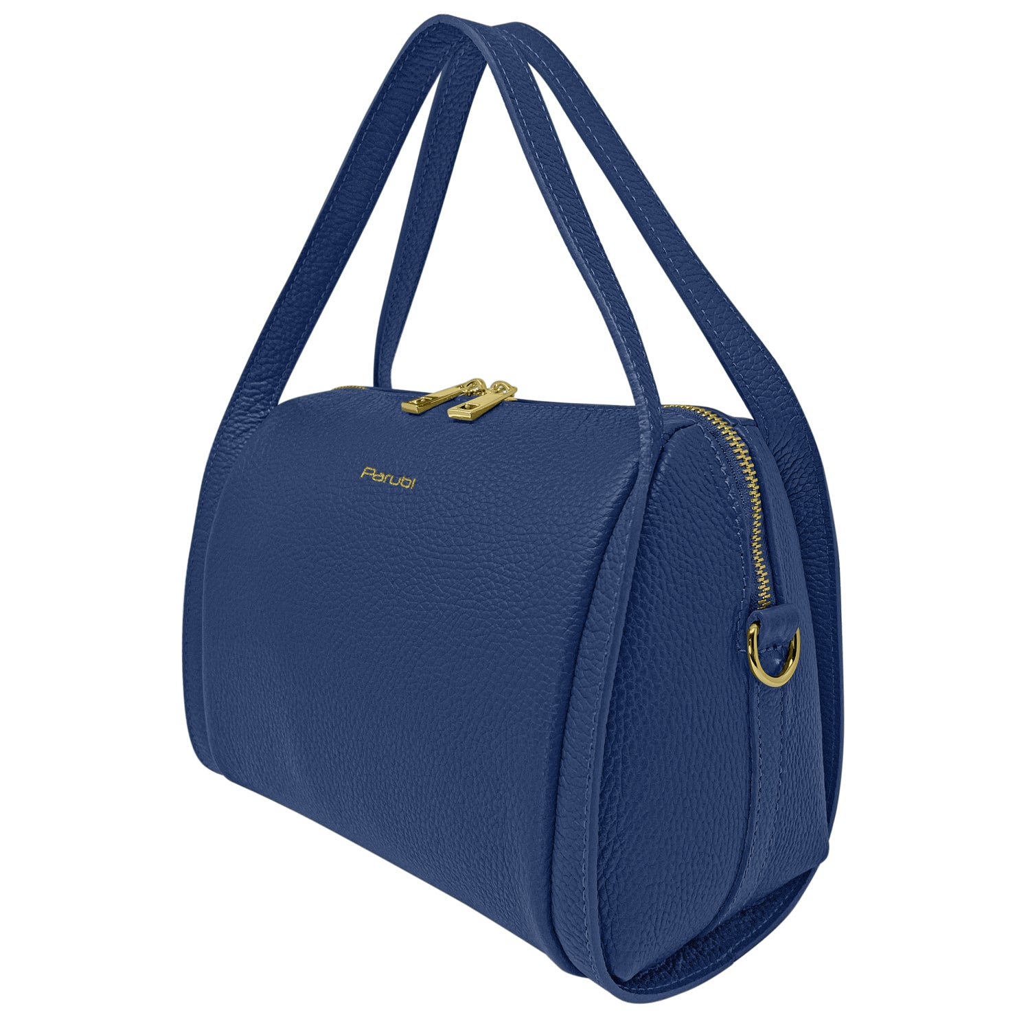 Borsa Donna a Mano con Tracolla, In Vera Pelle Morbida, Made in Italy, Modello Anette