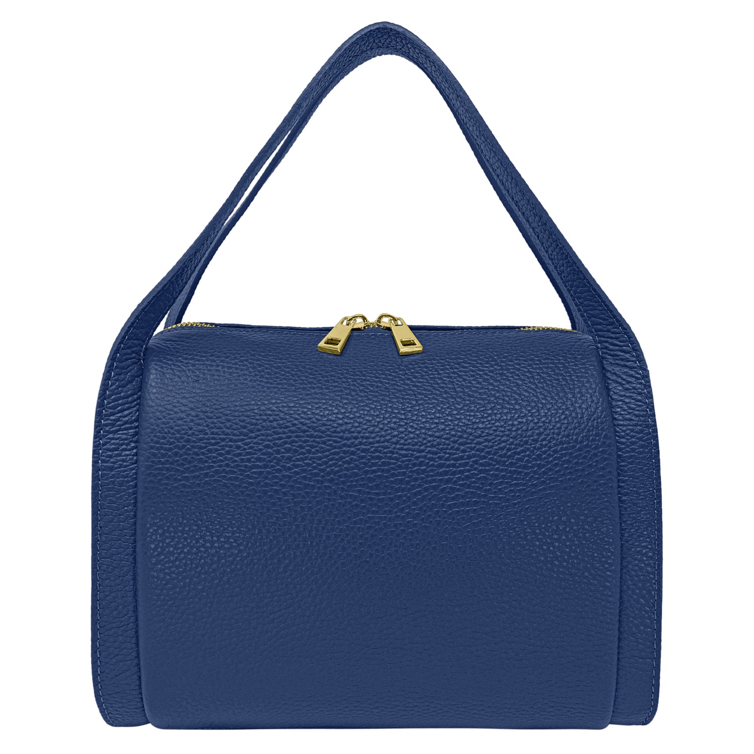 Borsa Donna a Mano con Tracolla, In Vera Pelle Morbida, Made in Italy, Modello Anette