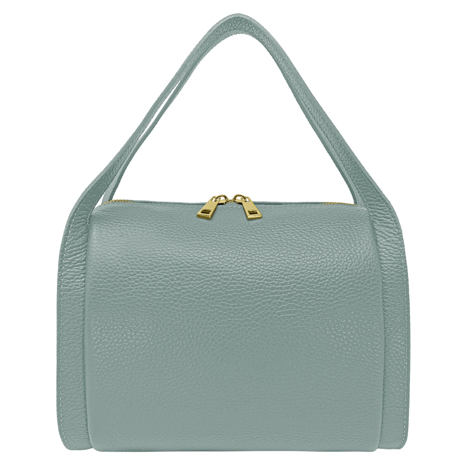 Borsa Donna a Mano con Tracolla, In Vera Pelle Morbida, Made in Italy, Modello Anette
