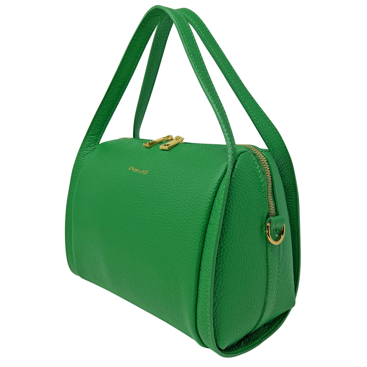 Borsa Donna a Mano con Tracolla, In Vera Pelle Morbida, Made in Italy, Modello Anette