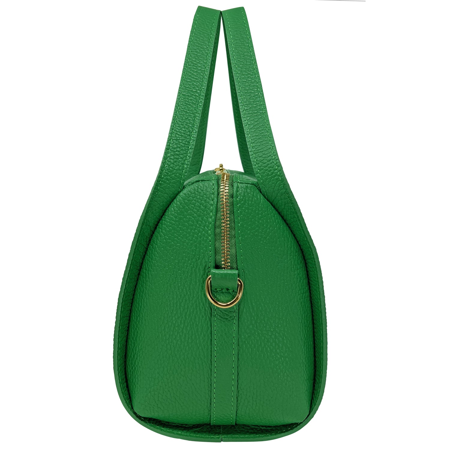 Borsa Donna a Mano con Tracolla, In Vera Pelle Morbida, Made in Italy, Modello Anette