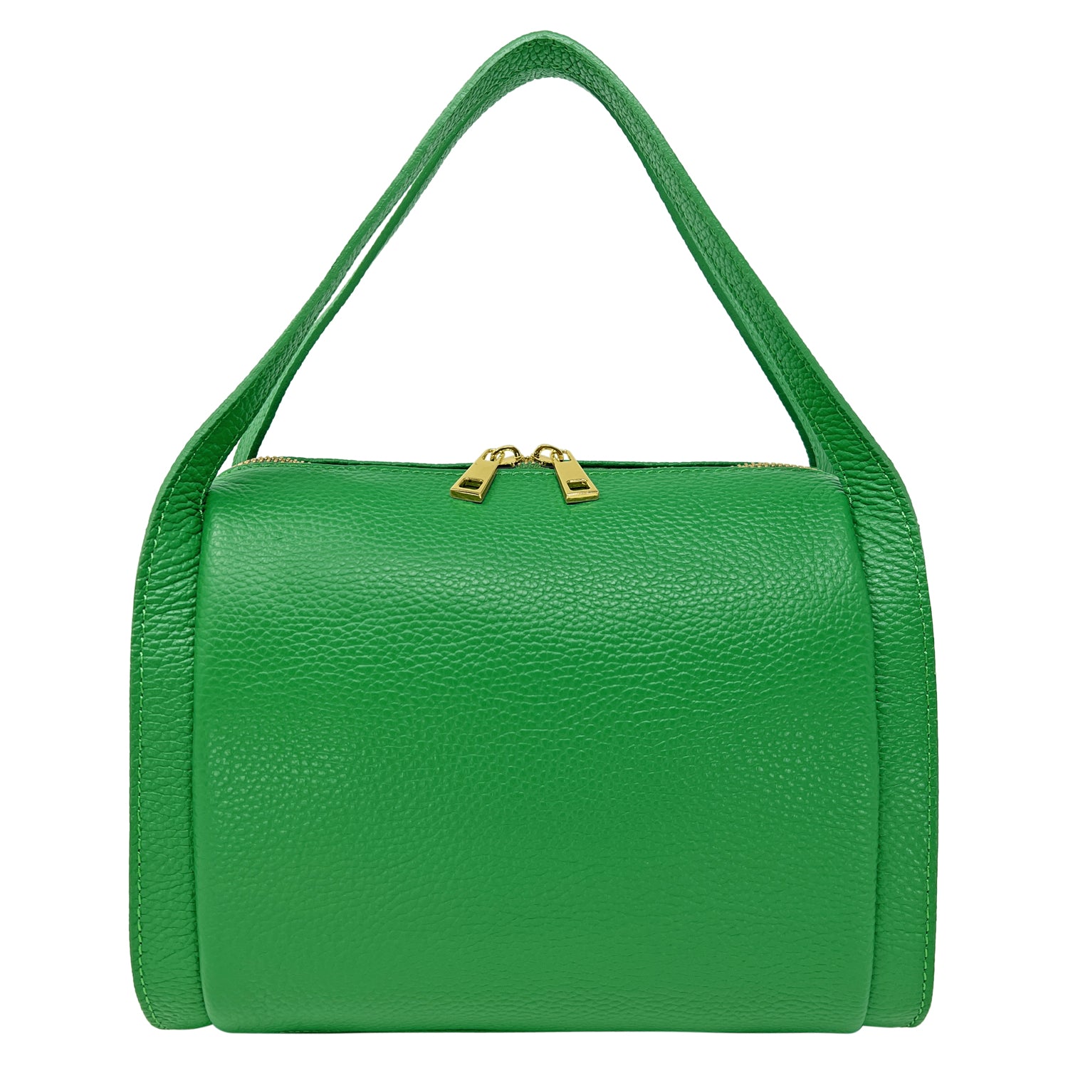 Borsa Donna a Mano con Tracolla, In Vera Pelle Morbida, Made in Italy, Modello Anette