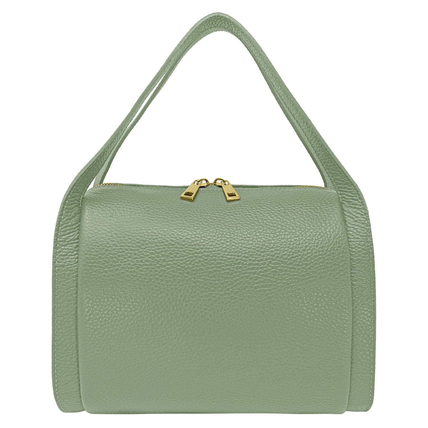 Borsa Donna a Mano con Tracolla, In Vera Pelle Morbida, Made in Italy, Modello Anette