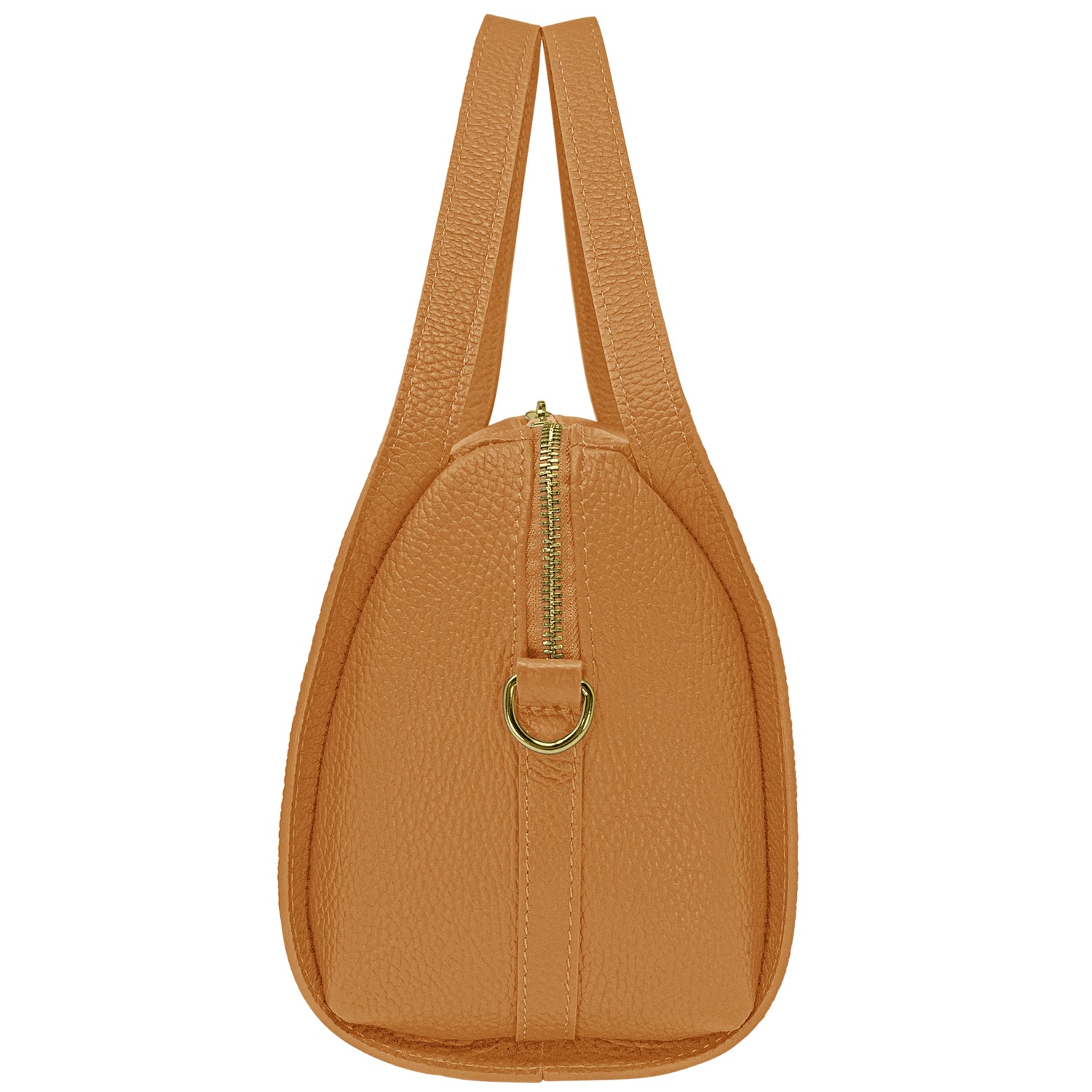 Borsa Donna a Mano con Tracolla, In Vera Pelle Morbida, Made in Italy, Modello Anette