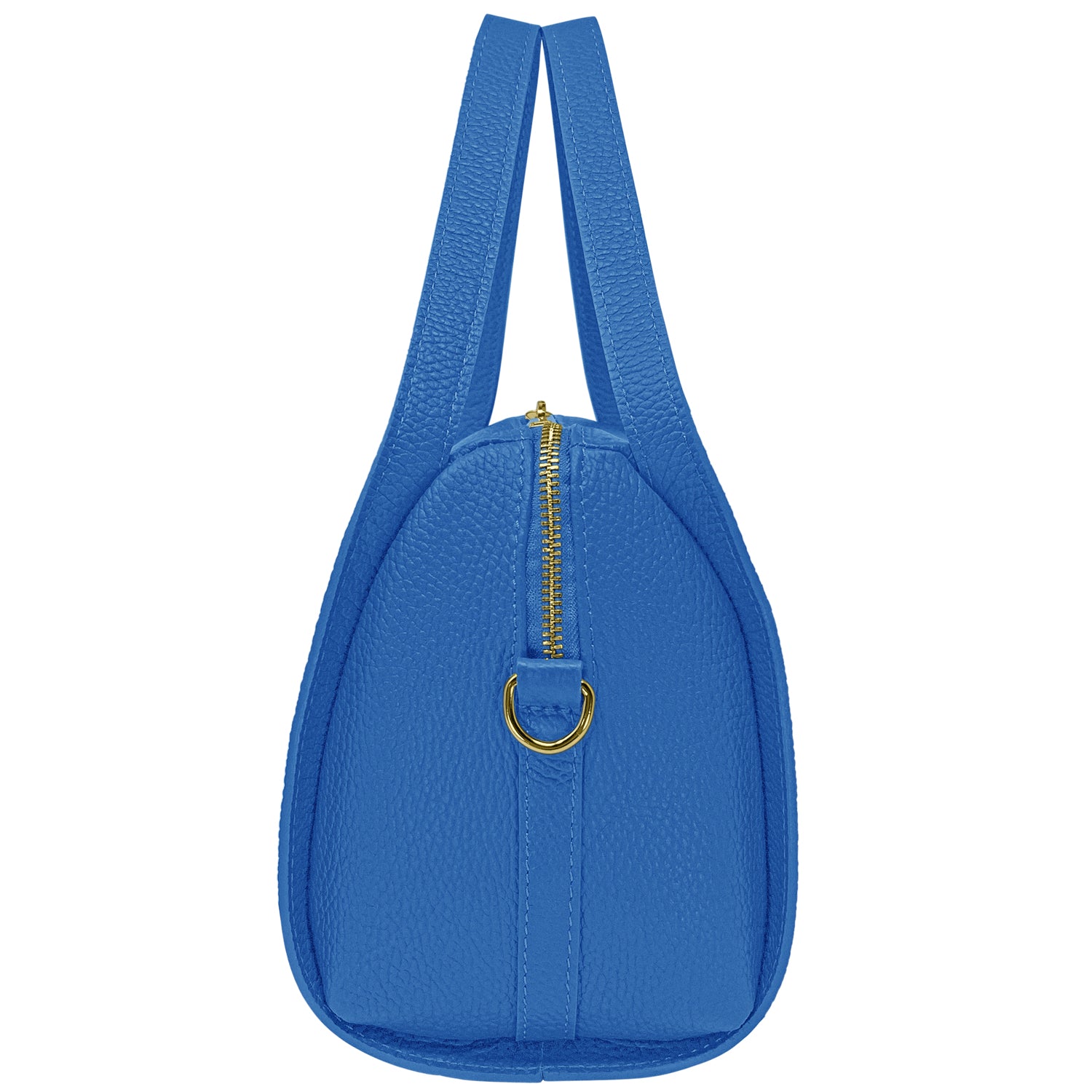 Borsa Donna a Mano con Tracolla, In Vera Pelle Morbida, Made in Italy, Modello Anette