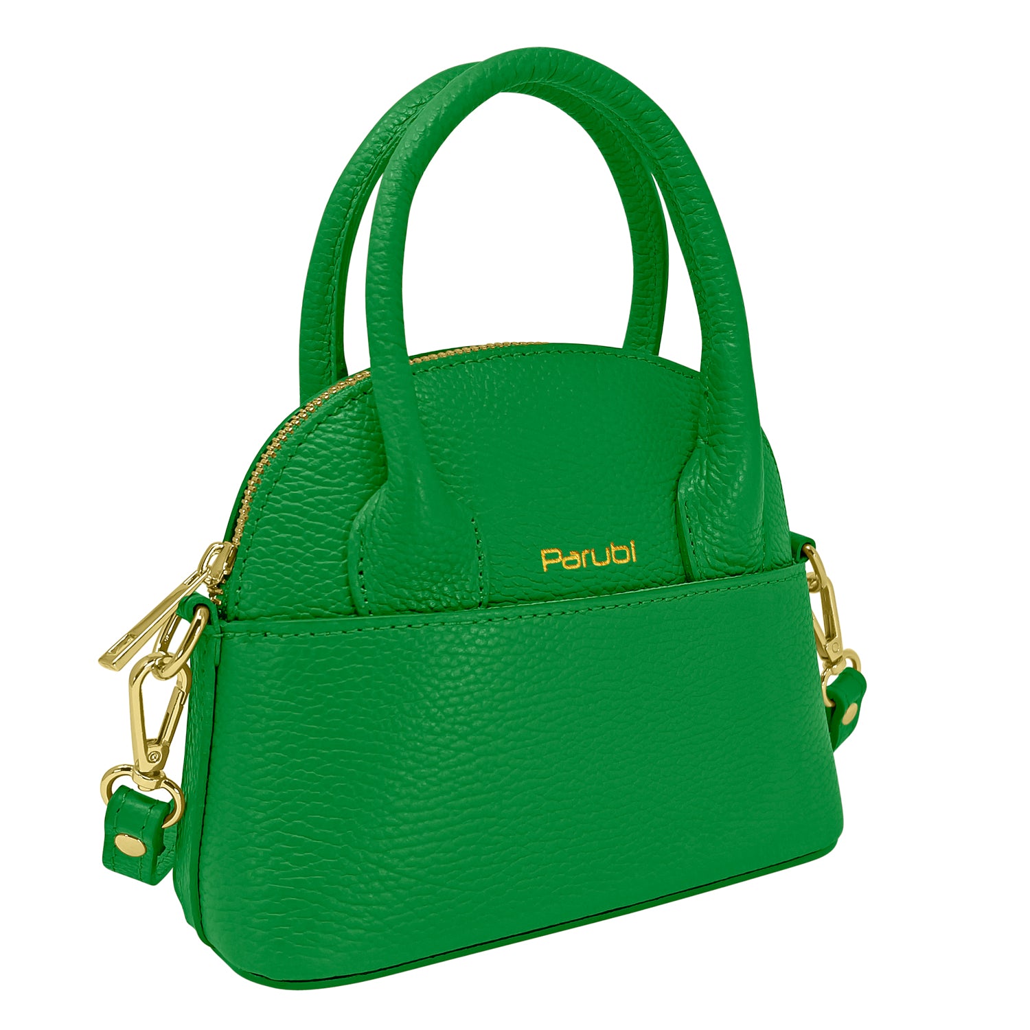 Borsa Donna Piccola a Mano con Tracolla, In Vera Pelle, Made in Italy, Modello Deva
