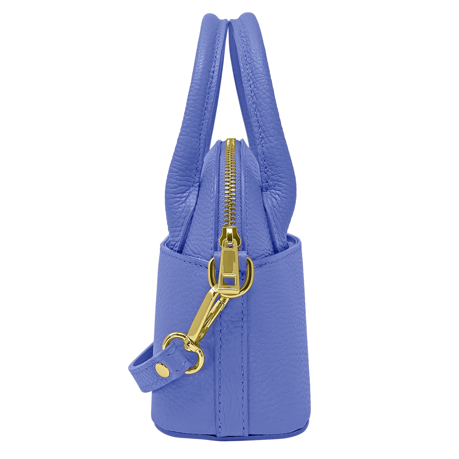 Borsa Donna Piccola a Mano con Tracolla, In Vera Pelle, Made in Italy, Modello Deva