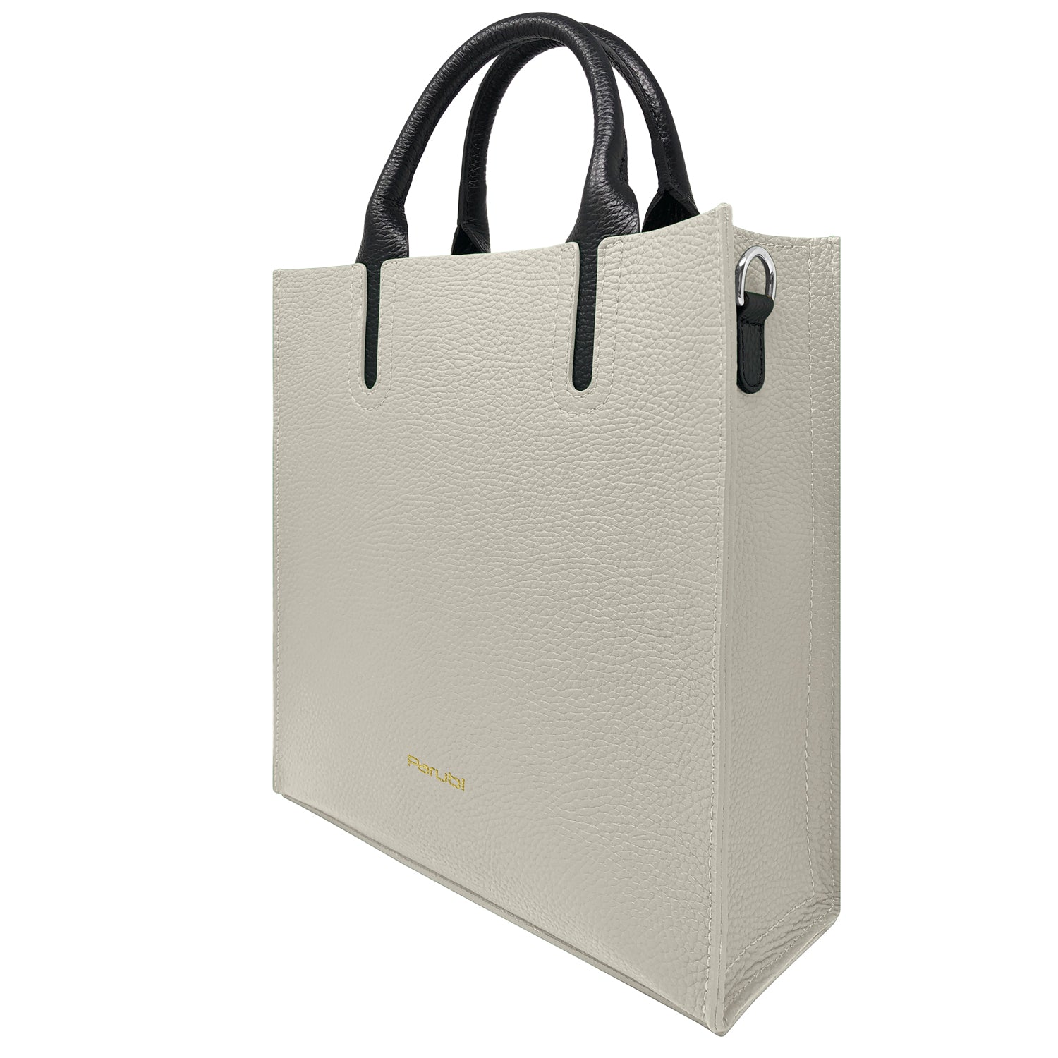 Borsa Donna a Mano con Tracolla, In Vera Pelle Morbida, Made in Italy, Modello Clizia