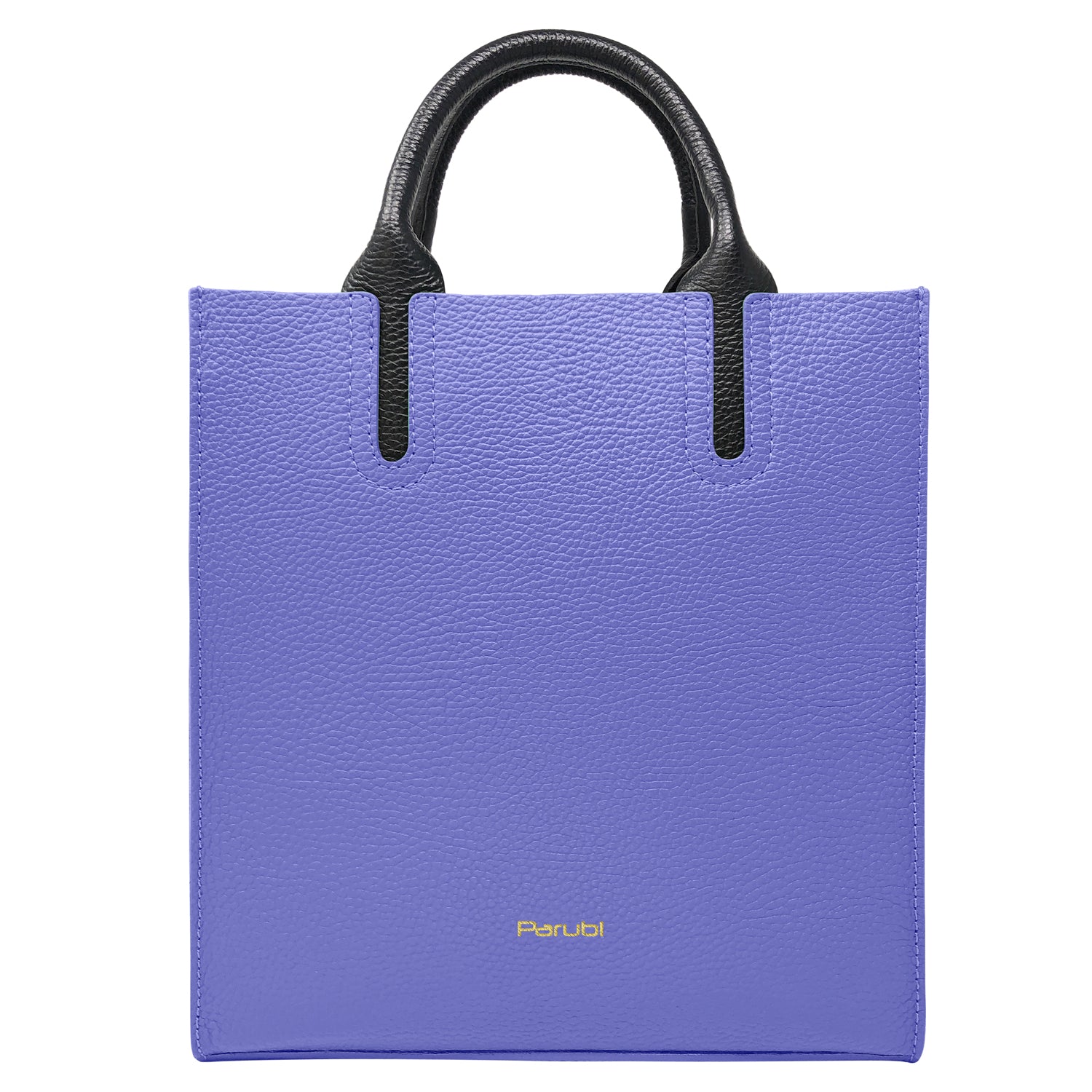 Borsa Donna a Mano con Tracolla, In Vera Pelle Morbida, Made in Italy, Modello Clizia Blu Pervinca