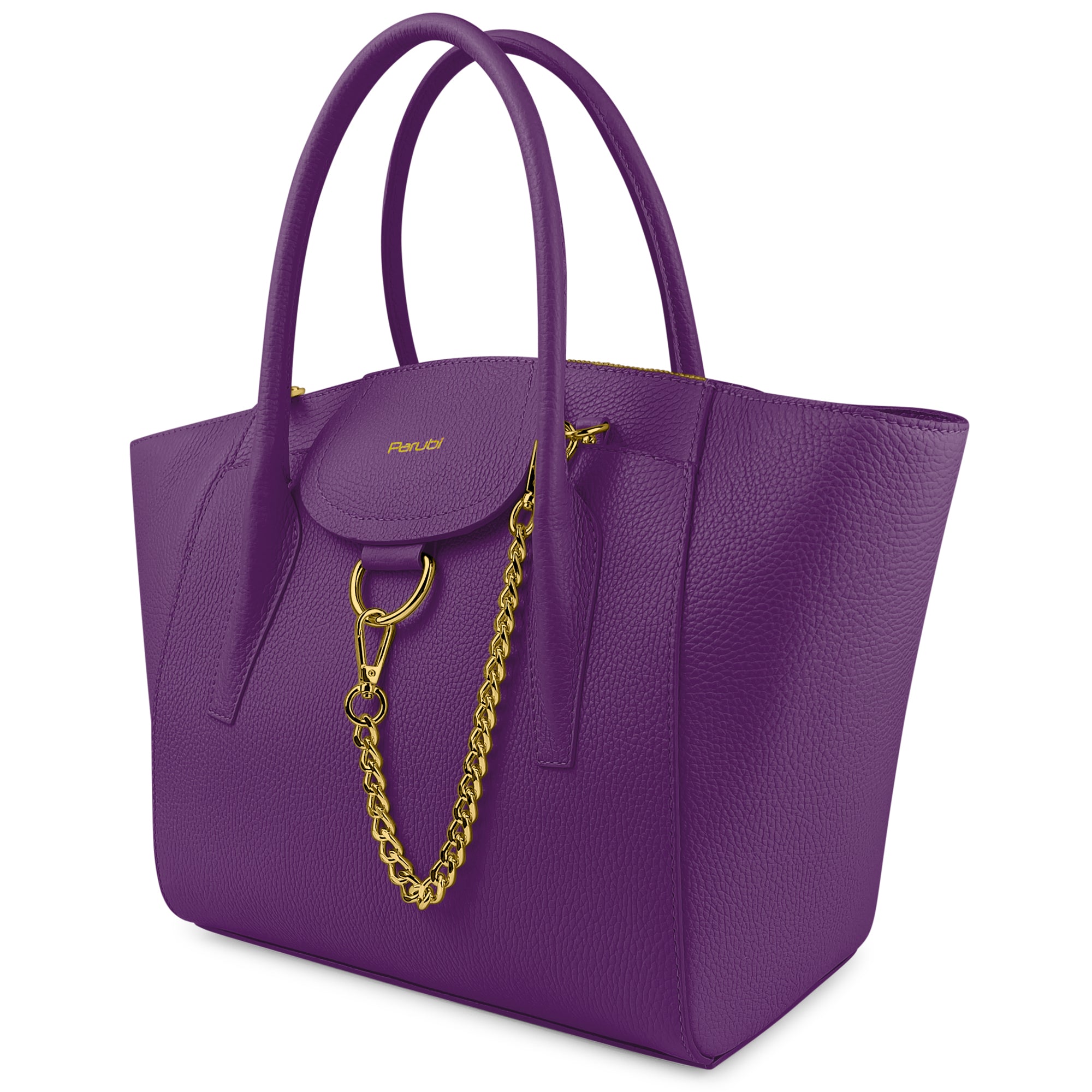 Borsa Donna a Mano con Tracolla, In Vera Pelle Morbida, Made in Italy, Modello Grace Parubi Borse - vista 80