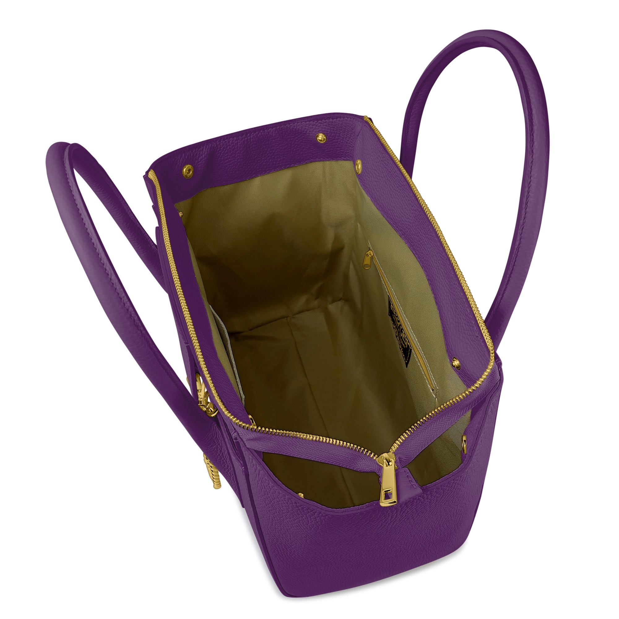 Borsa Donna a Mano con Tracolla, In Vera Pelle Morbida, Made in Italy, Modello Grace Parubi Borse - vista 84