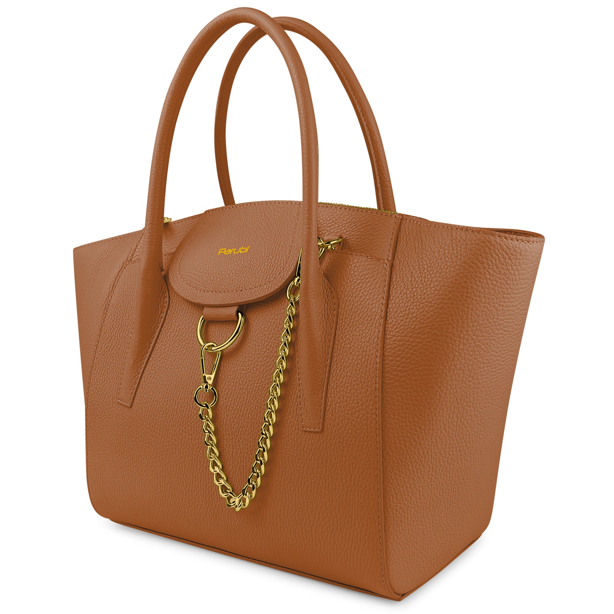Borsa Donna a Mano con Tracolla, In Vera Pelle Morbida, Made in Italy, Modello Grace Parubi Borse - vista 45
