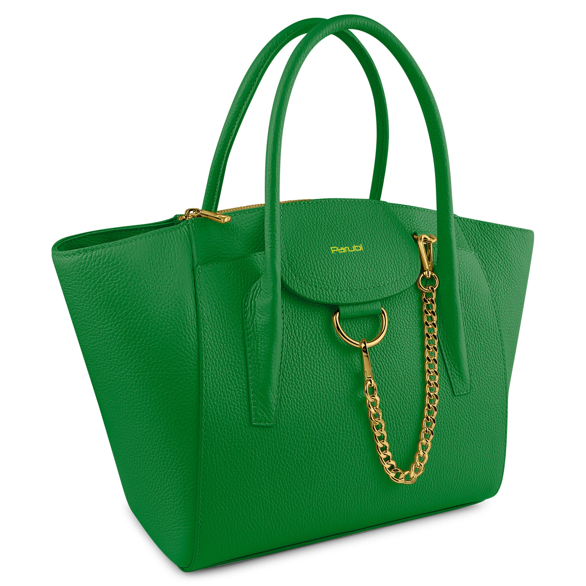 Borsa Donna a Mano con Tracolla, In Vera Pelle Morbida, Made in Italy, Modello Grace Parubi Borse - vista 30