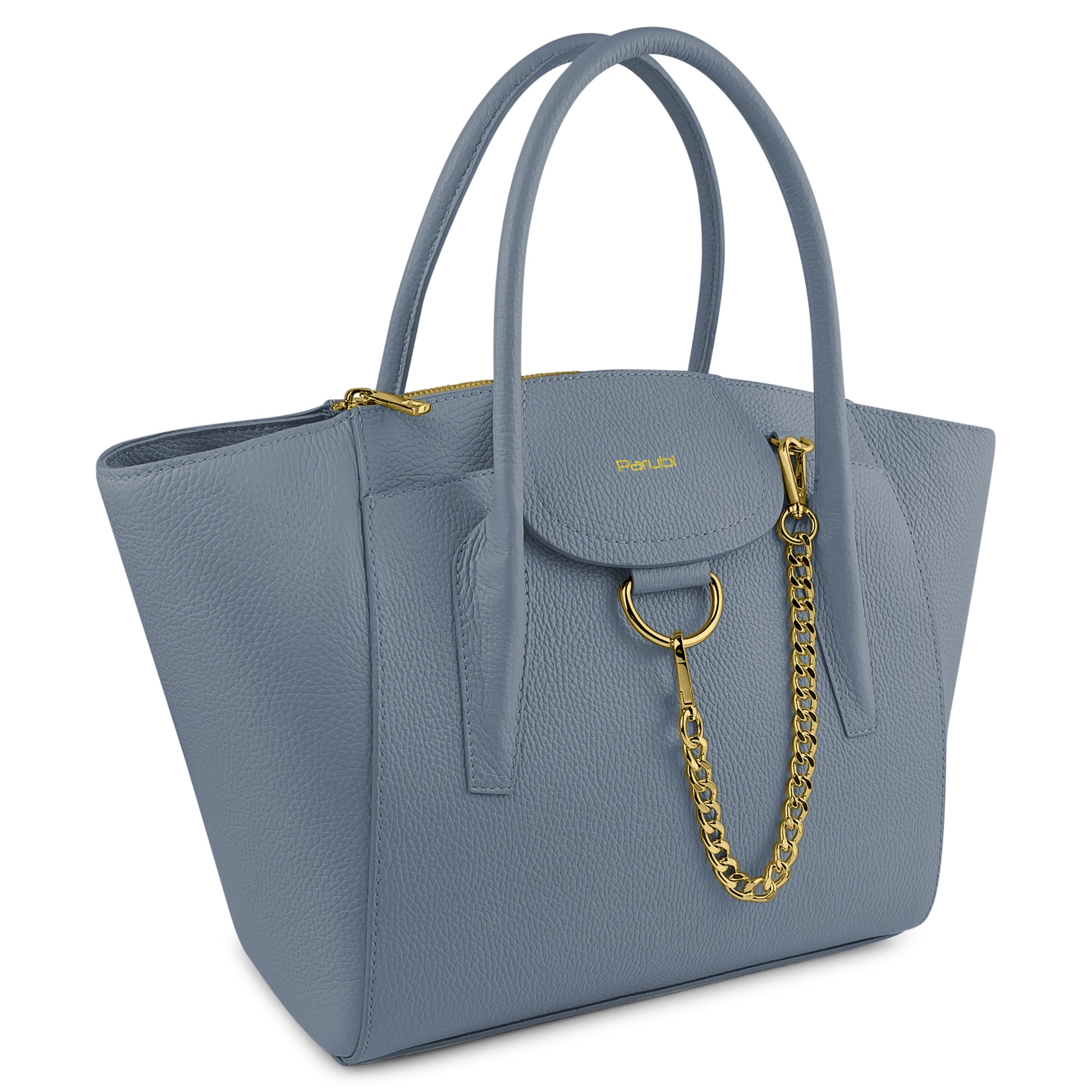 Borsa Donna a Mano con Tracolla, In Vera Pelle Morbida, Made in Italy, Modello Grace Parubi Borse - vista 16