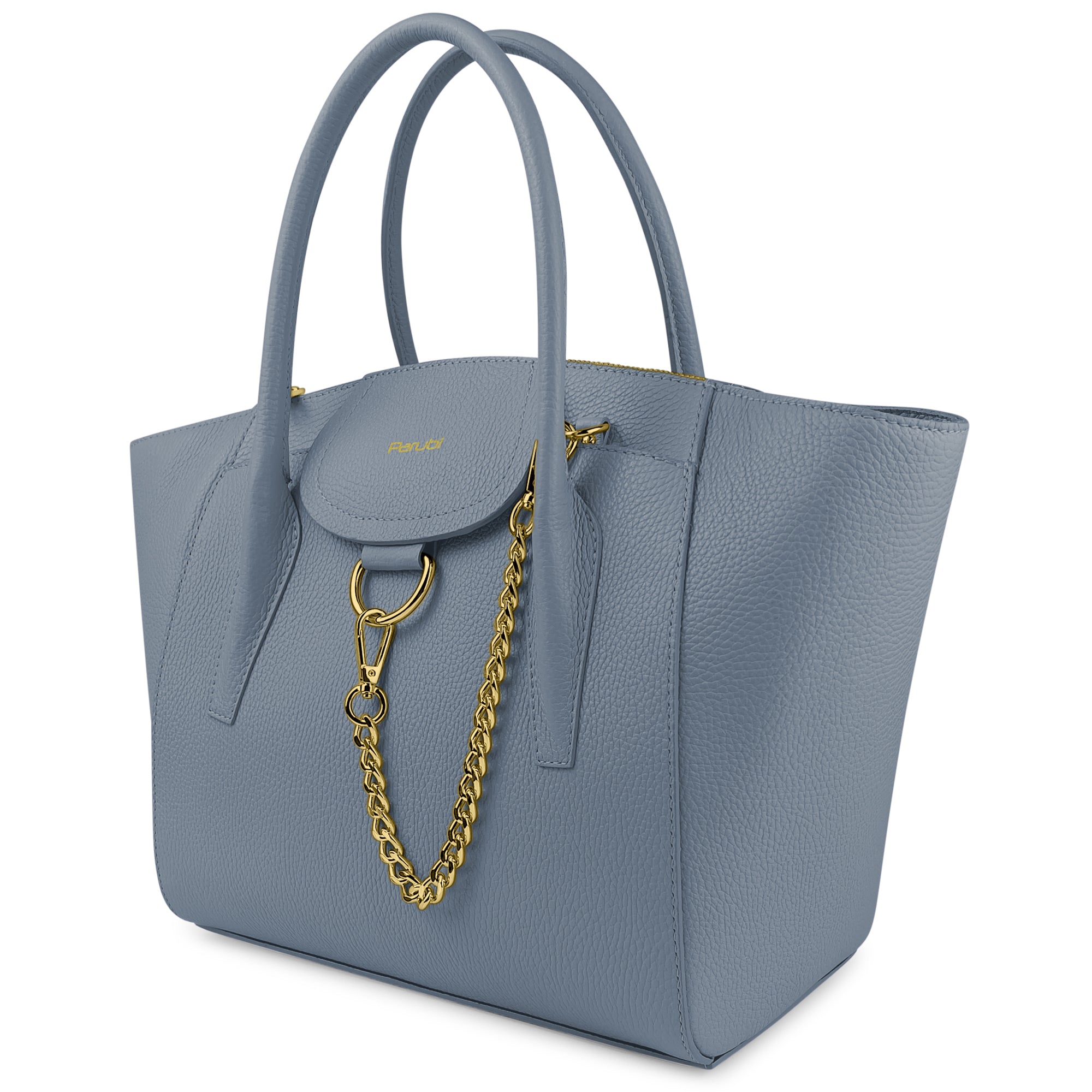 Borsa Donna a Mano con Tracolla, In Vera Pelle Morbida, Made in Italy, Modello Grace Parubi Borse - vista 17