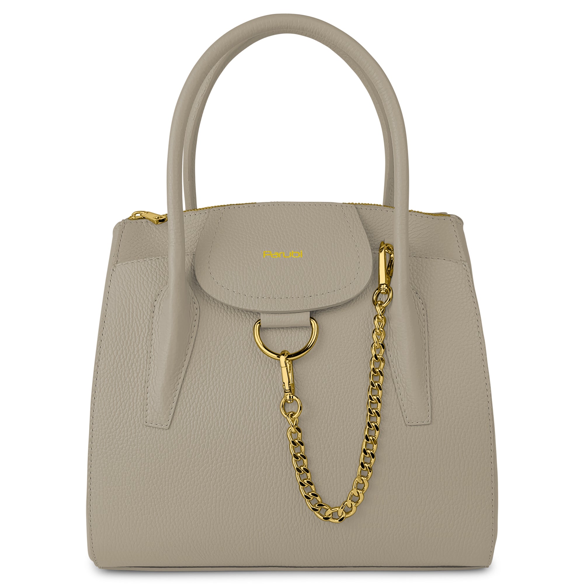 Borsa Donna a Mano con Tracolla, In Vera Pelle Morbida, Made in Italy, Modello Grace Parubi Borse - vista 75