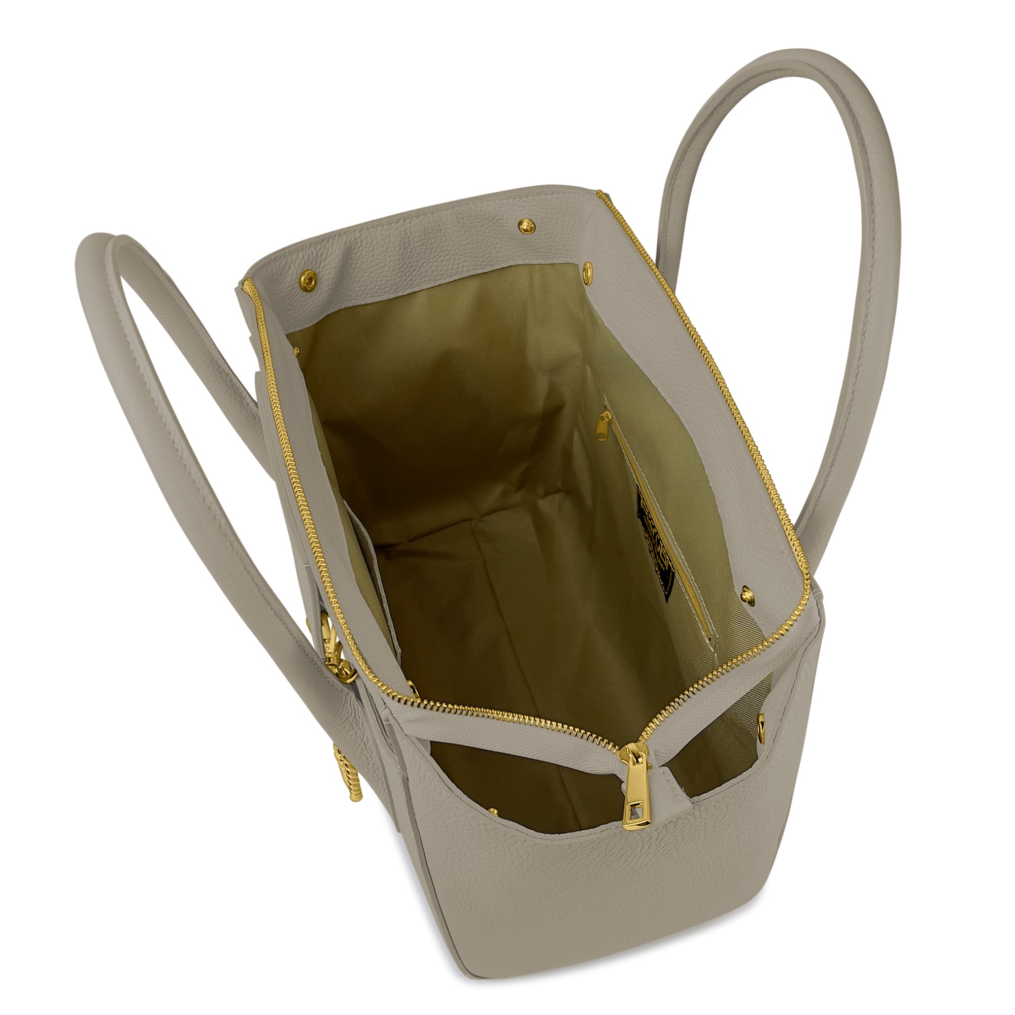 Borsa Donna a Mano con Tracolla, In Vera Pelle Morbida, Made in Italy, Modello Grace Parubi Borse - vista 77