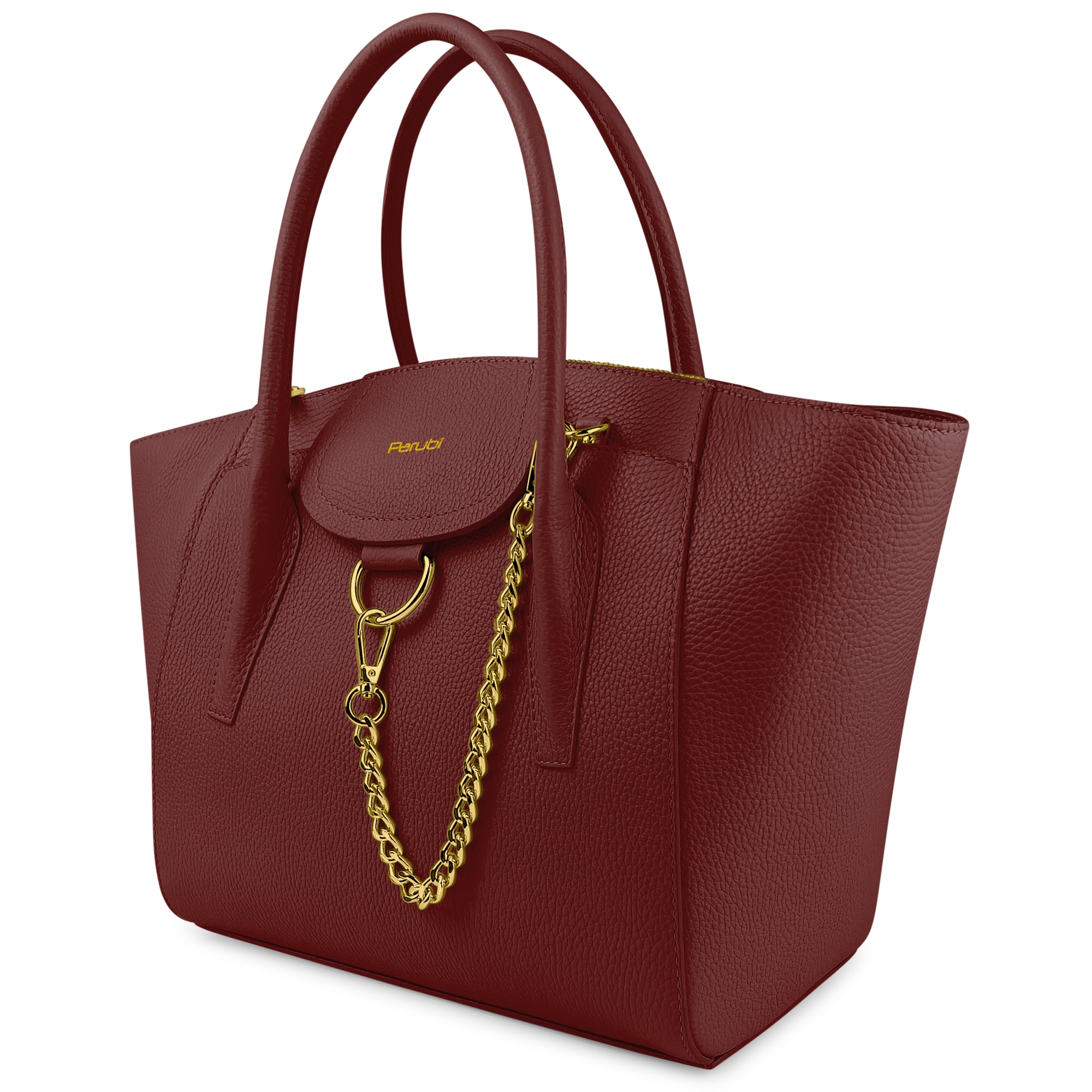 Borsa Donna a Mano con Tracolla, In Vera Pelle Morbida, Made in Italy, Modello Grace Parubi Borse - vista 87