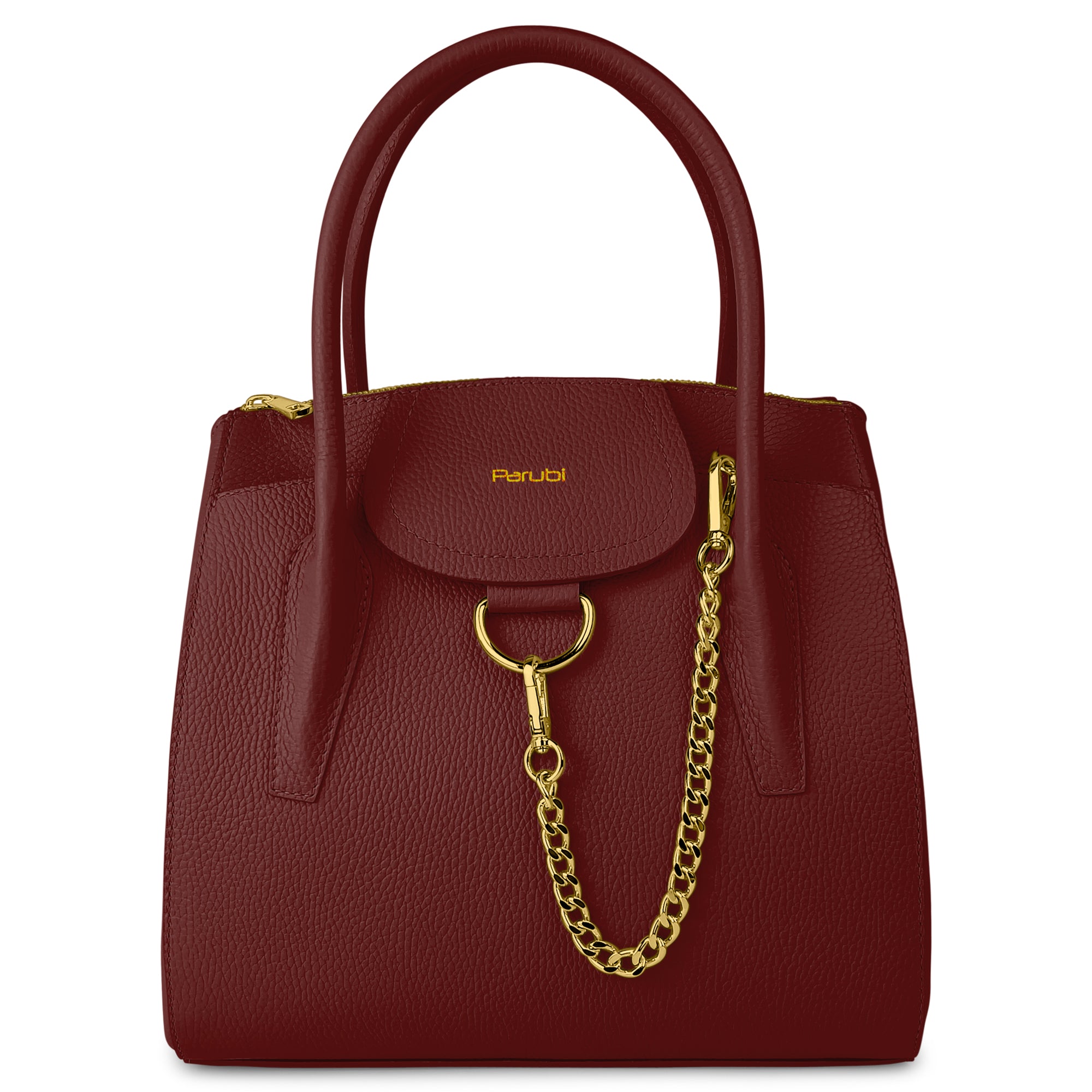Borsa Donna a Mano con Tracolla, In Vera Pelle Morbida, Made in Italy, Modello Grace Parubi Borse - vista 89
