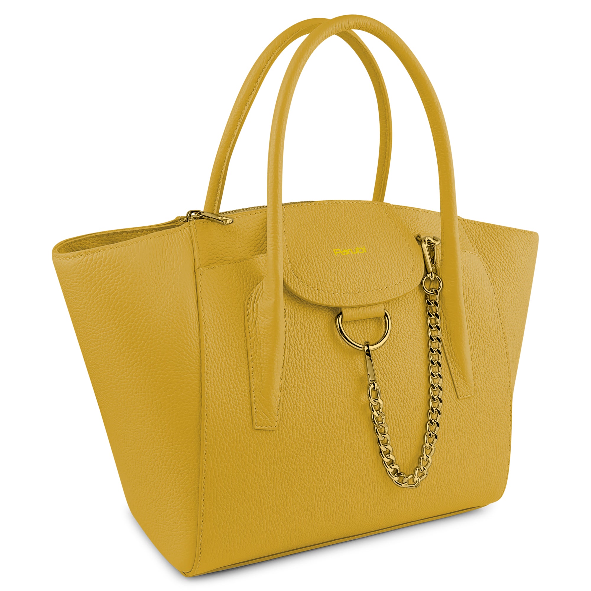 Borsa Donna a Mano con Tracolla, In Vera Pelle Morbida, Made in Italy, Modello Grace Parubi Borse - vista 65