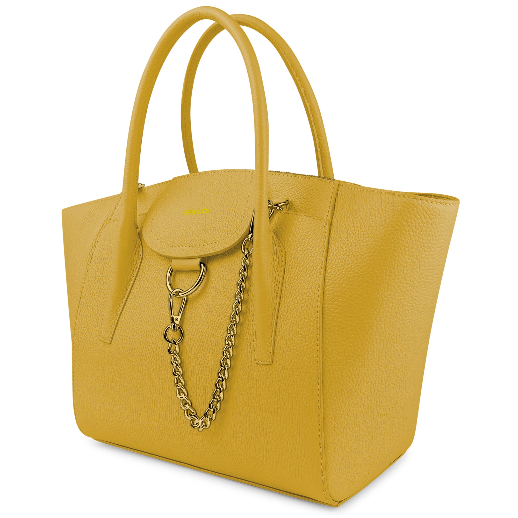 Borsa Donna a Mano con Tracolla, In Vera Pelle Morbida, Made in Italy, Modello Grace Parubi Borse - vista 66