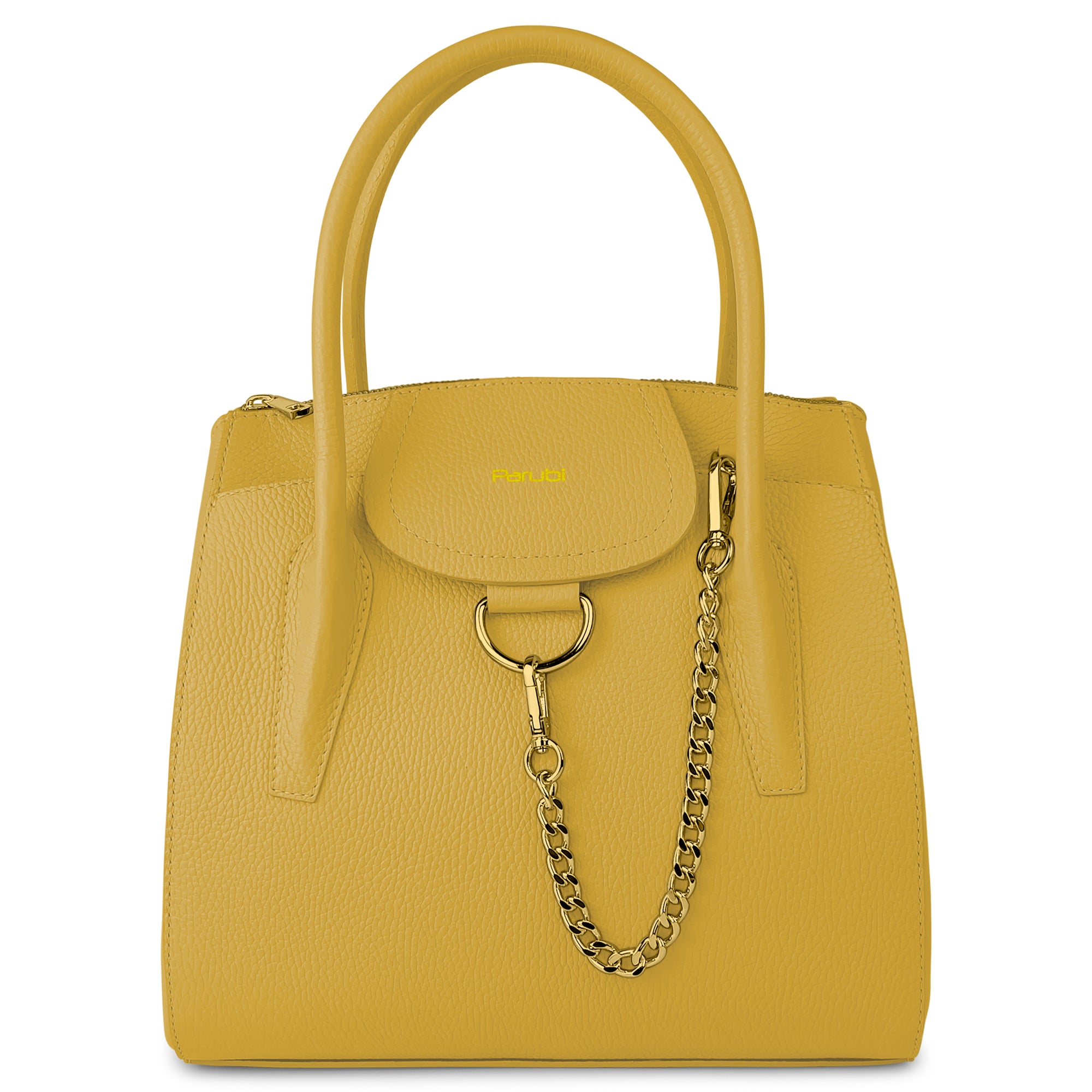 Borsa Donna a Mano con Tracolla, In Vera Pelle Morbida, Made in Italy, Modello Grace Parubi Borse - vista 68