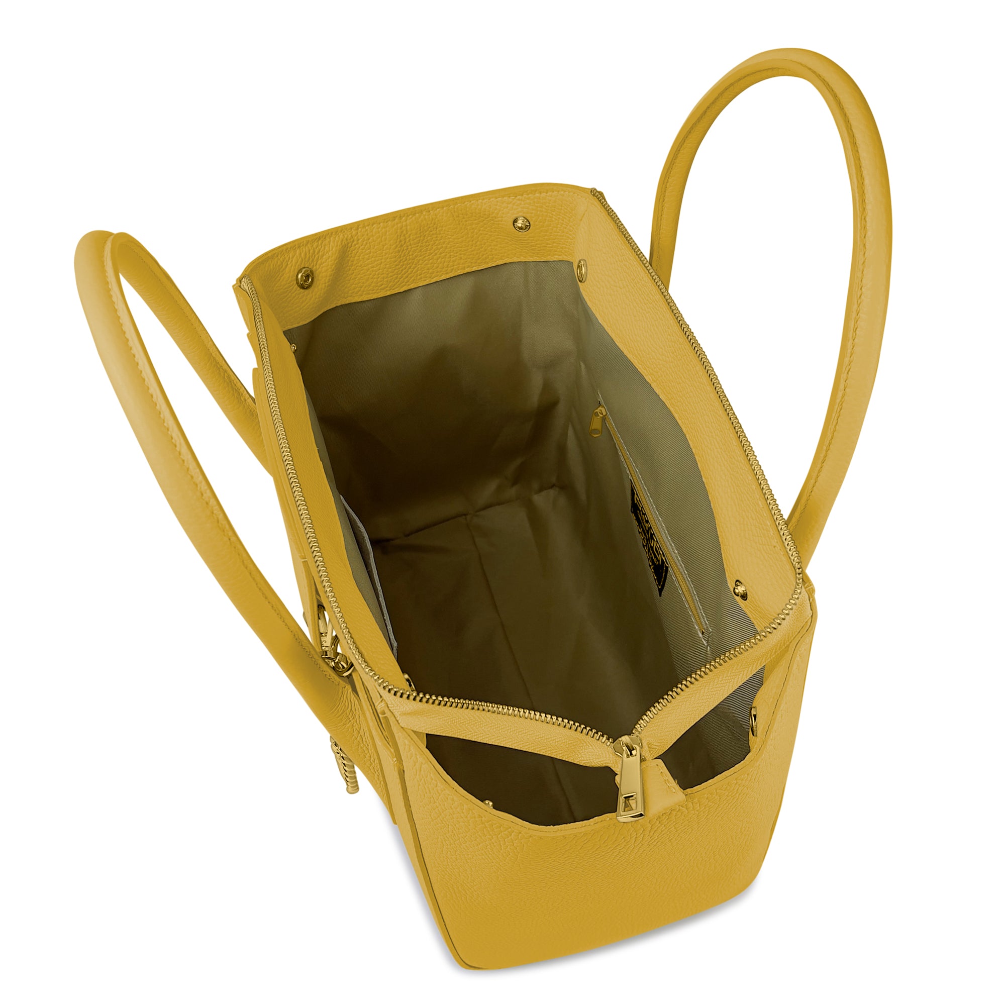 Borsa Donna a Mano con Tracolla, In Vera Pelle Morbida, Made in Italy, Modello Grace Parubi Borse - vista 70