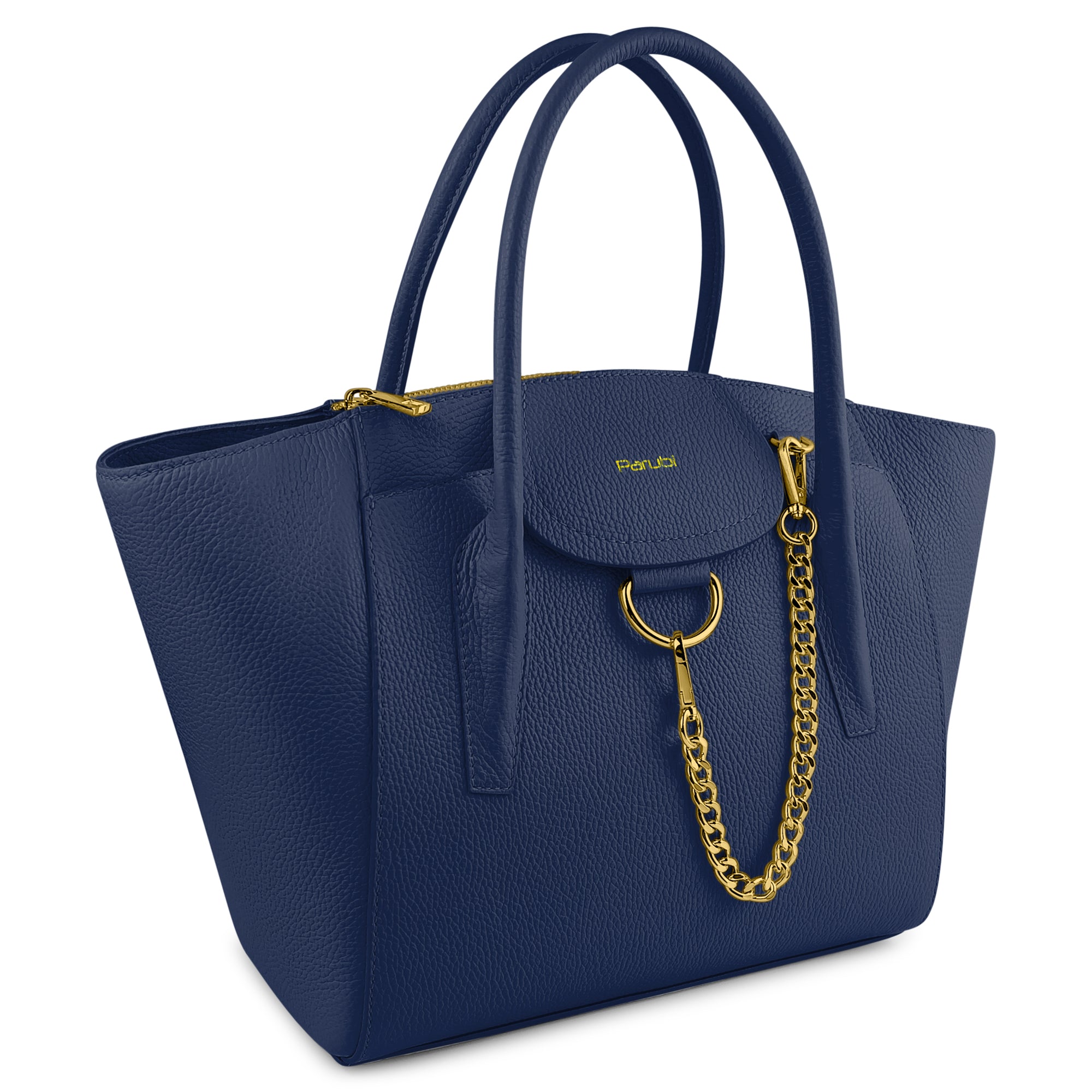 Borsa Donna a Mano con Tracolla, In Vera Pelle Morbida, Made in Italy, Modello Grace Parubi Borse - vista 58