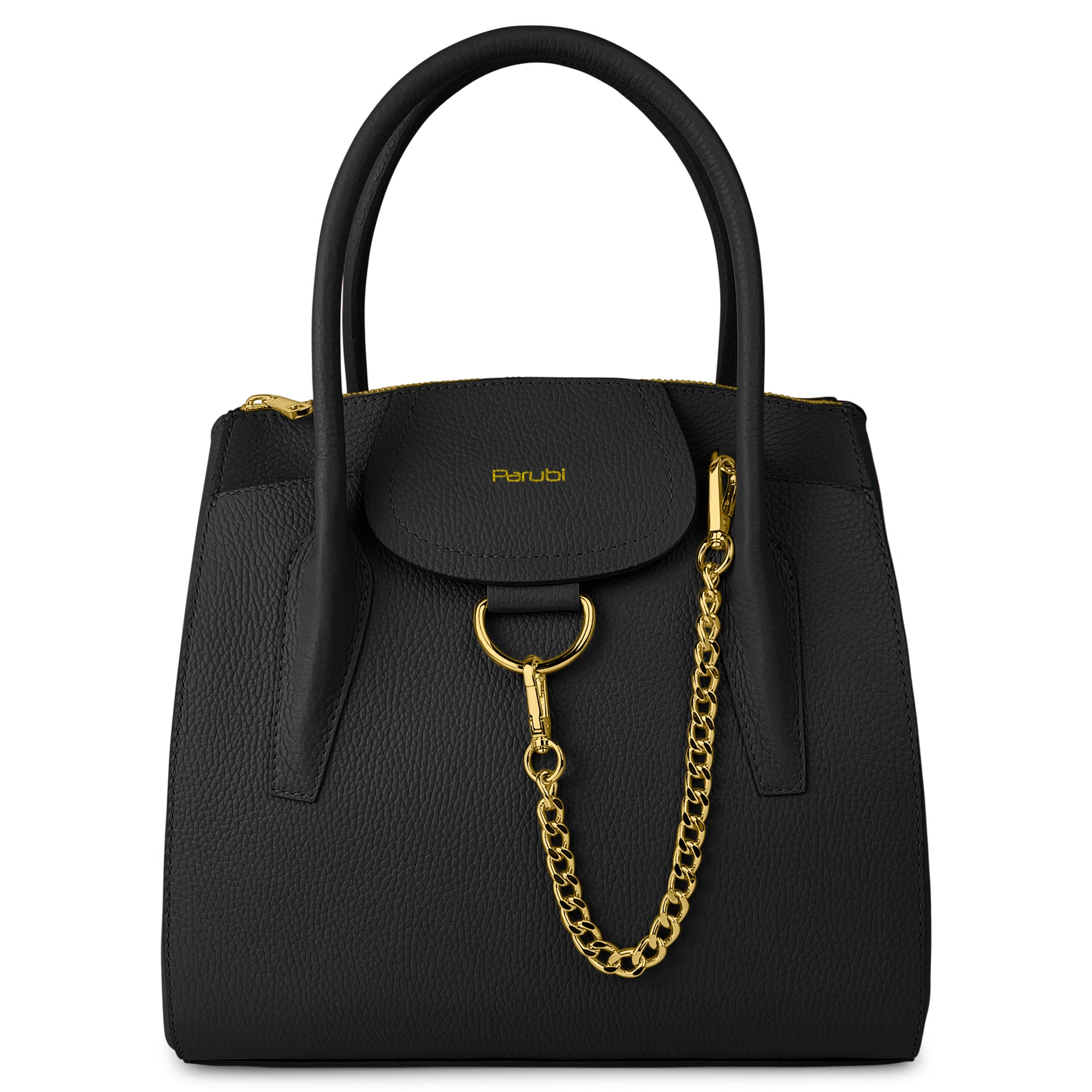 Borsa Donna a Mano con Tracolla, In Vera Pelle Morbida, Made in Italy, Modello Grace Parubi Borse - vista 26