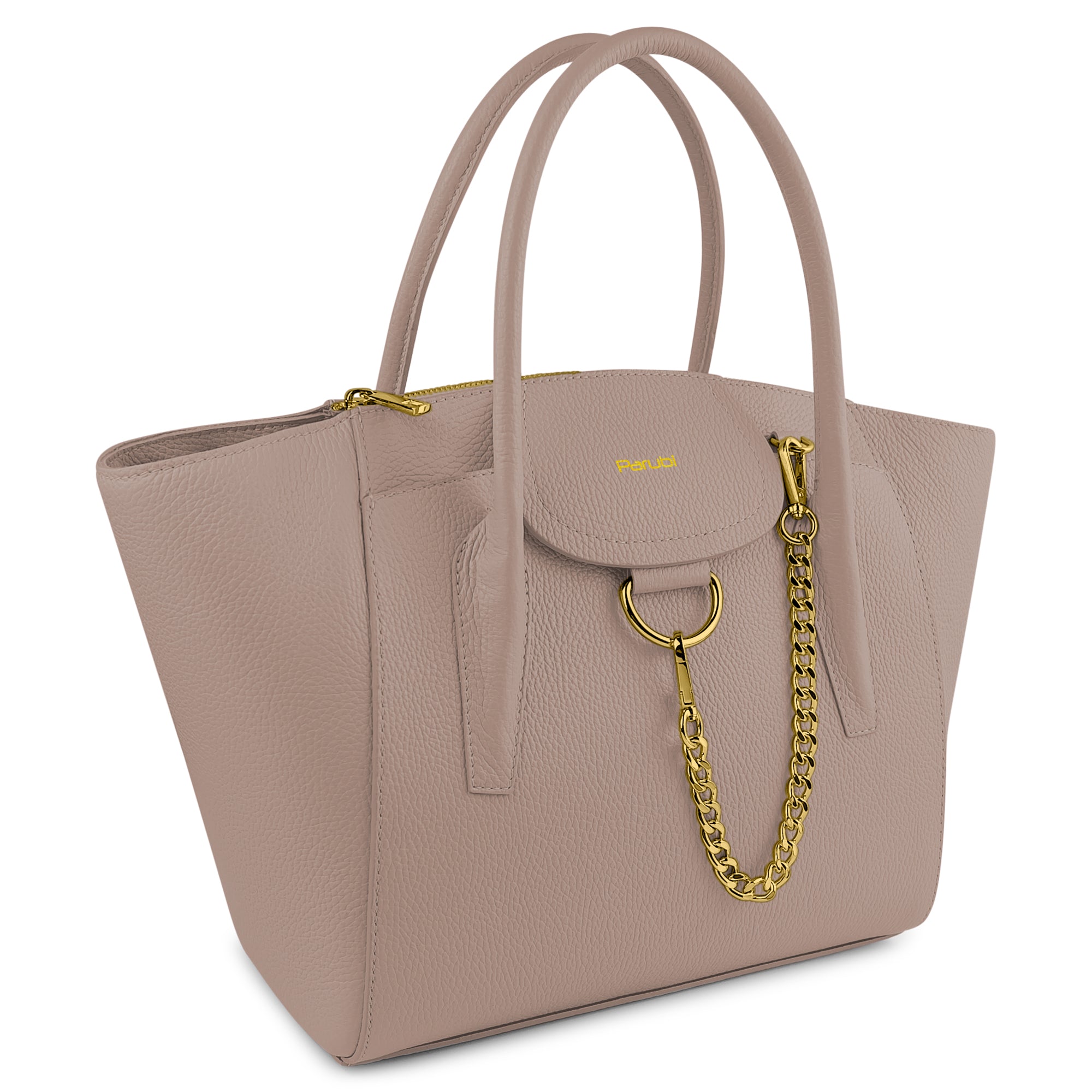 Borsa Donna a Mano con Tracolla, In Vera Pelle Morbida, Made in Italy, Modello Grace Parubi Borse - vista 37