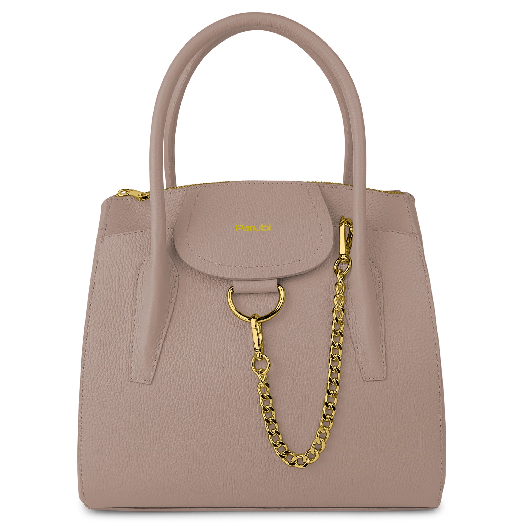 Borsa Donna a Mano con Tracolla, In Vera Pelle Morbida, Made in Italy, Modello Grace Parubi Borse - vista 40