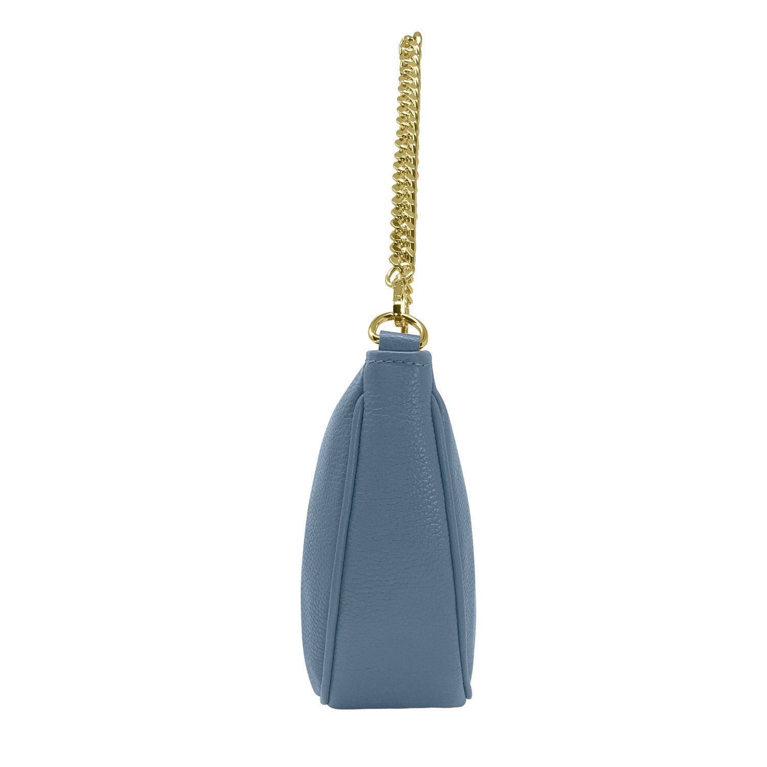 Borsa Donna a Spalla e Tracolla, In Vera Pelle, Made in Italy, Modello Glenda