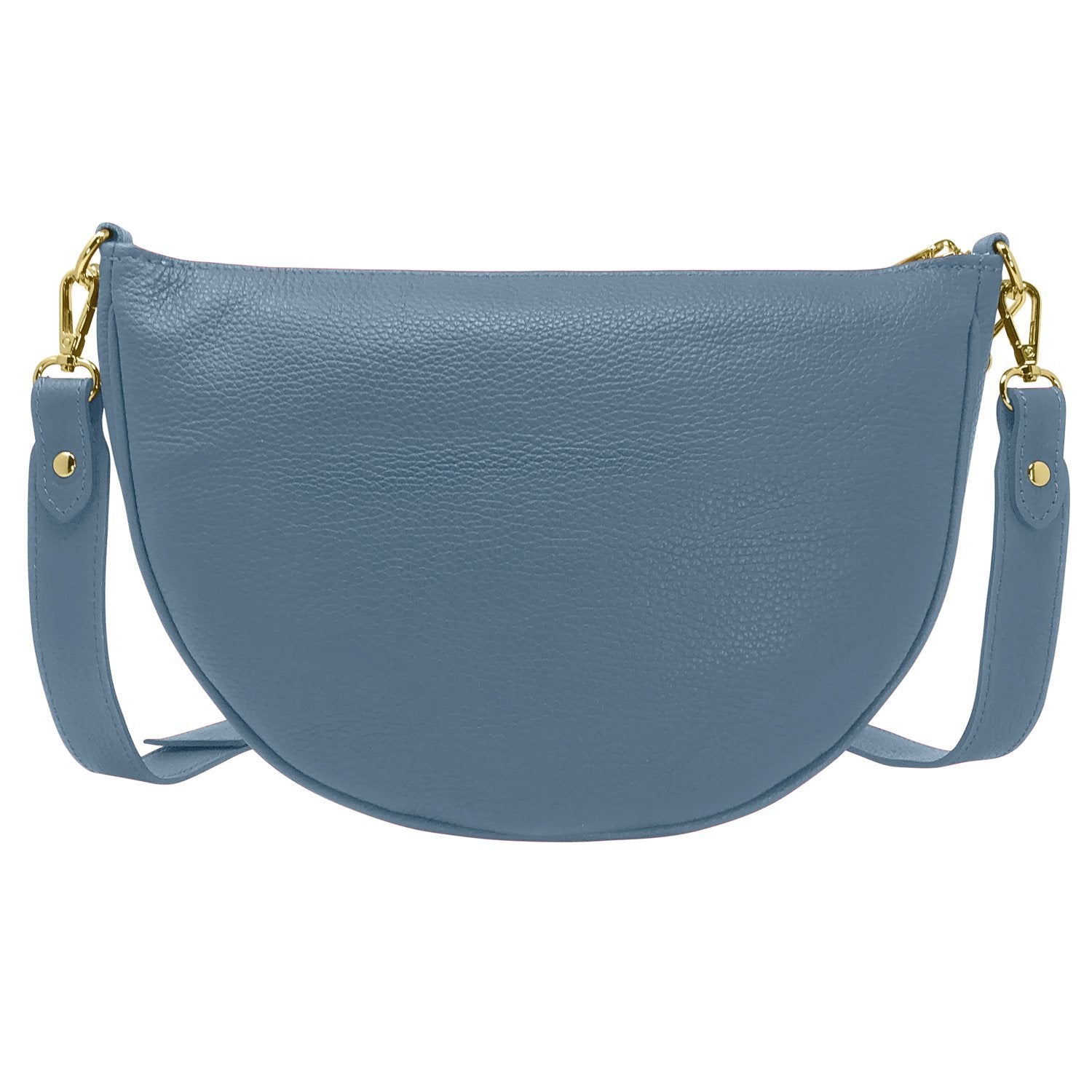 Borsa Donna a Spalla e Tracolla, In Vera Pelle, Made in Italy, Modello Glenda