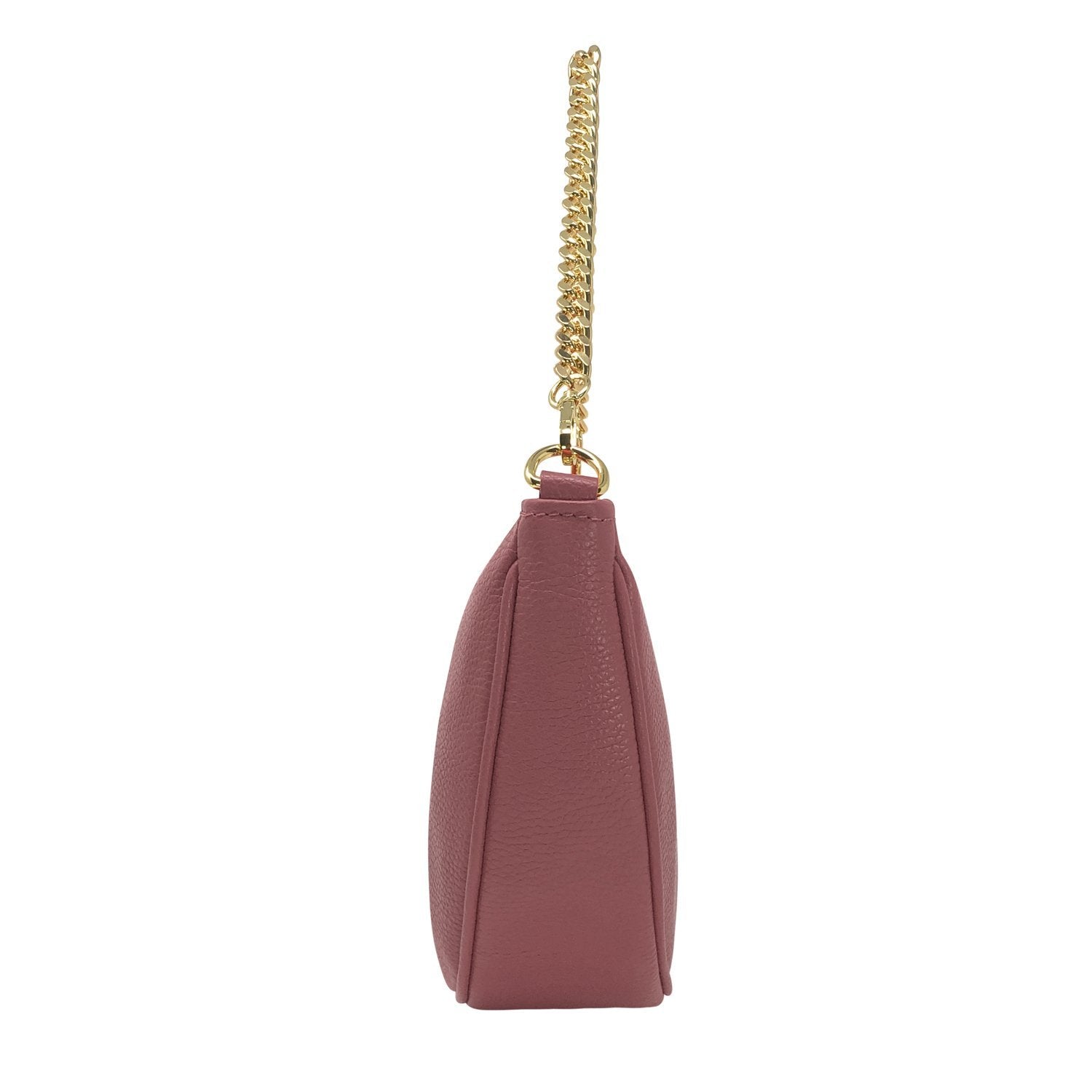 Borsa Donna a Spalla e Tracolla, In Vera Pelle, Made in Italy, Modello Glenda