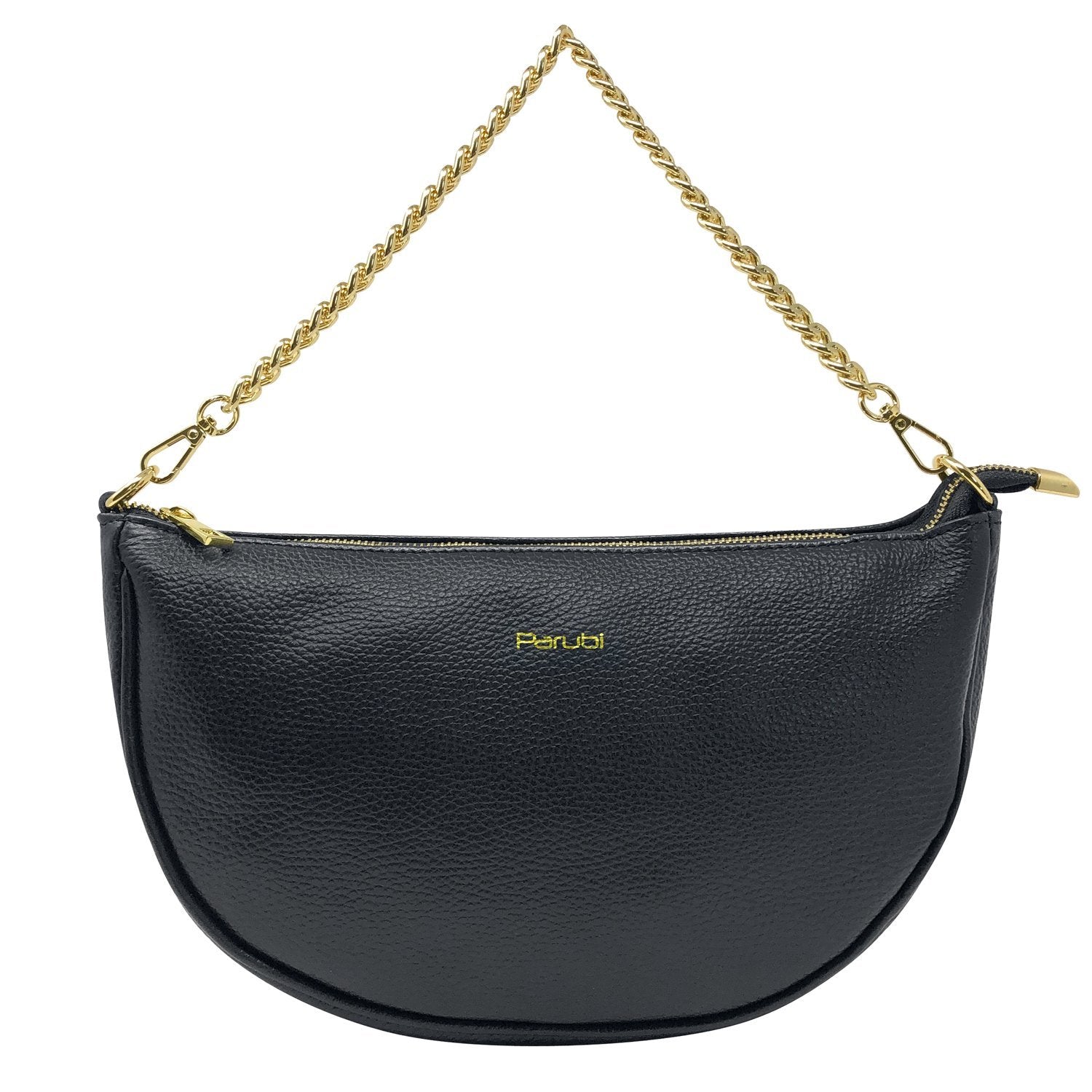 Borsa Donna a Spalla e Tracolla, In Vera Pelle, Made in Italy, Modello Glenda