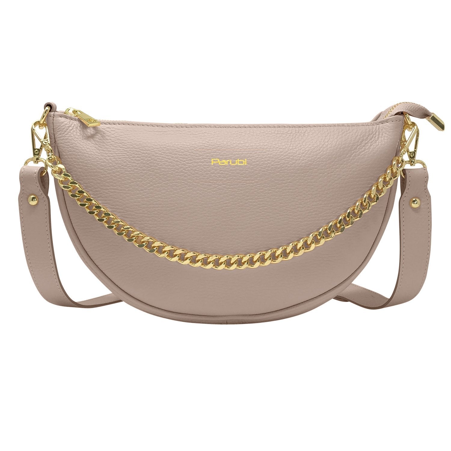 Borsa Donna a Spalla e Tracolla, In Vera Pelle, Made in Italy, Modello Glenda Tortora