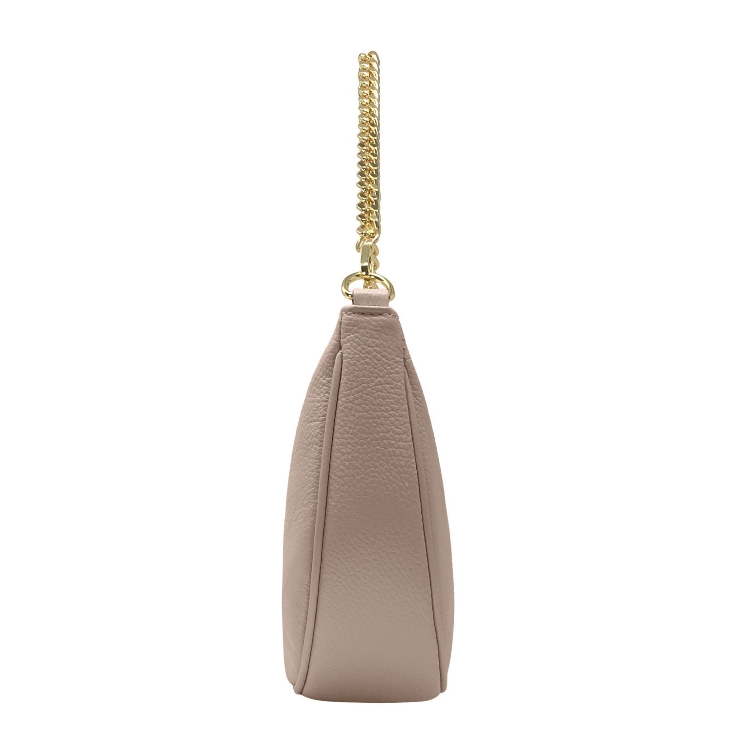 Borsa Donna a Spalla e Tracolla, In Vera Pelle, Made in Italy, Modello Glenda