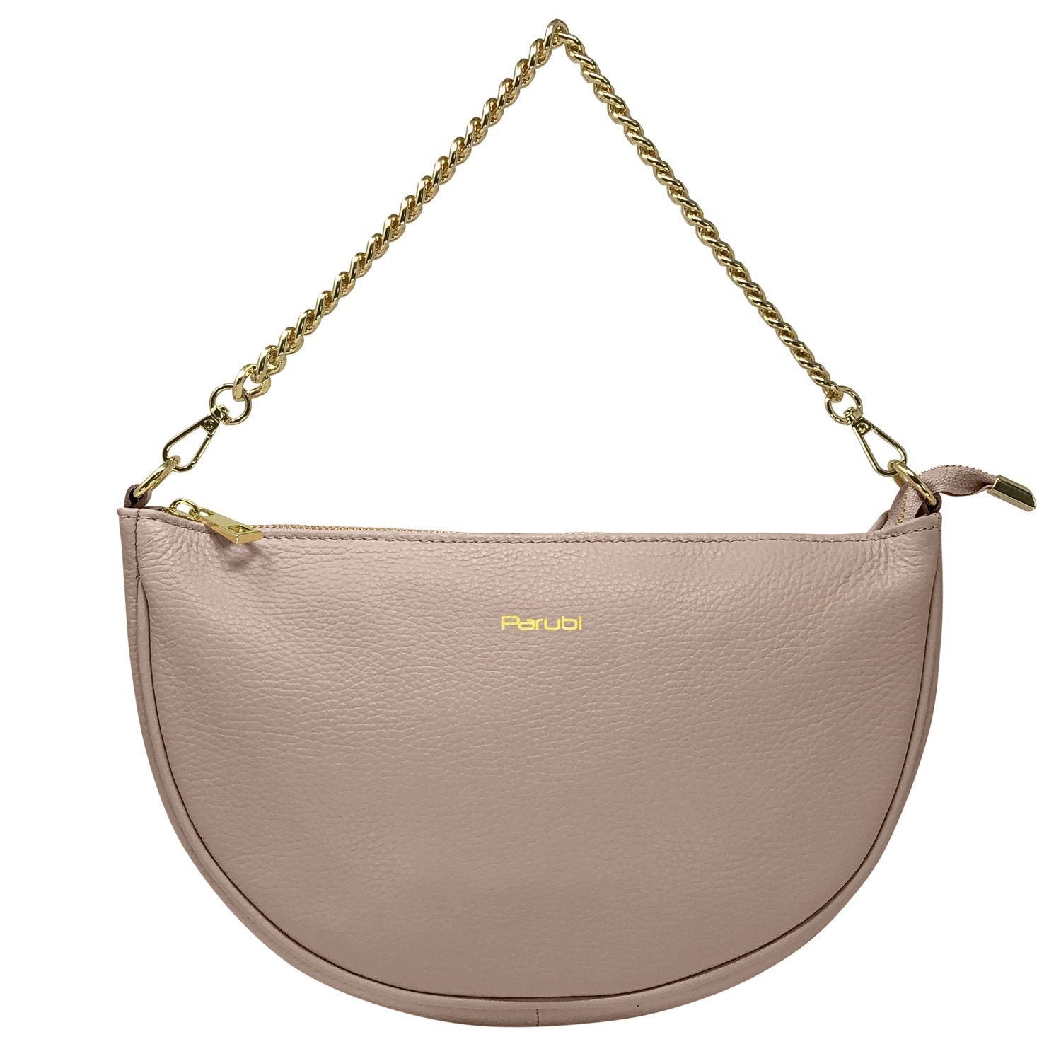 Borsa Donna a Spalla e Tracolla, In Vera Pelle, Made in Italy, Modello Glenda